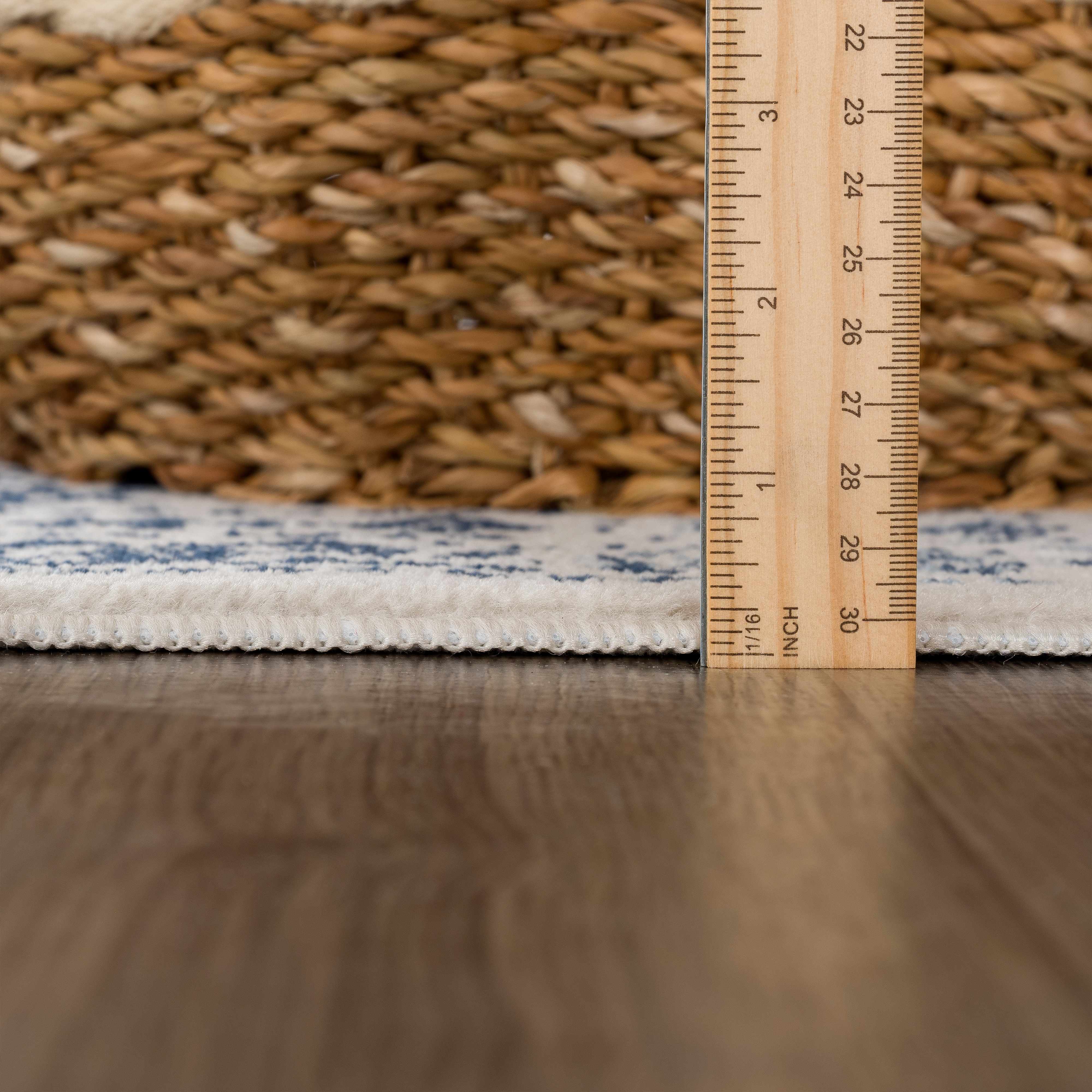 Hauteloom Michie Blue Rug - Transform Your Space