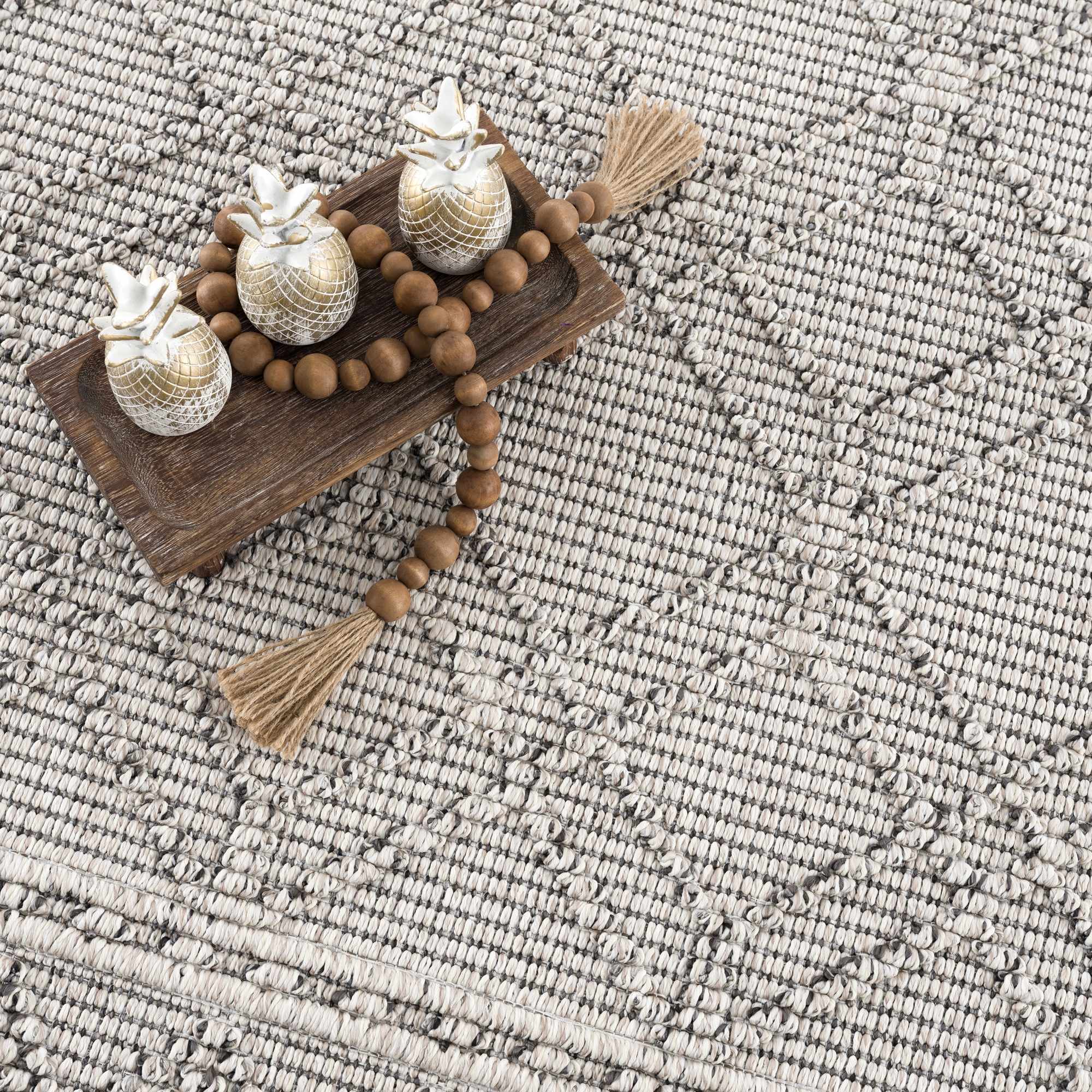 Hauteloom Diah Bone Area Rug - Transform Your Space