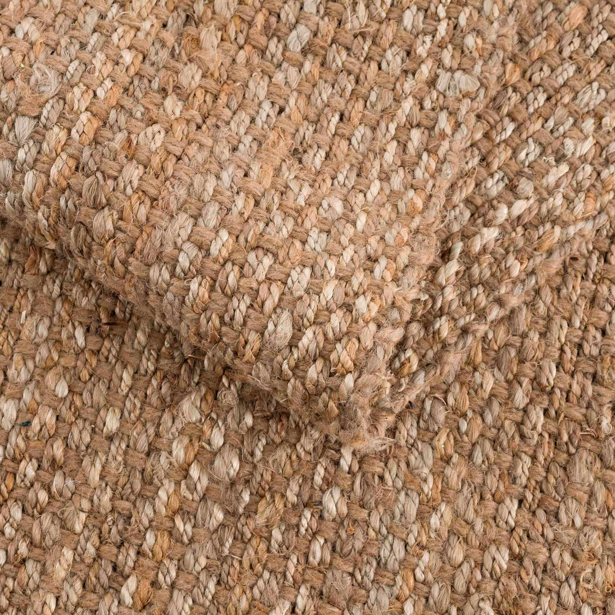 Hauteloom Herndon Braided Jute Rug - Rustic Elegance for Your Space