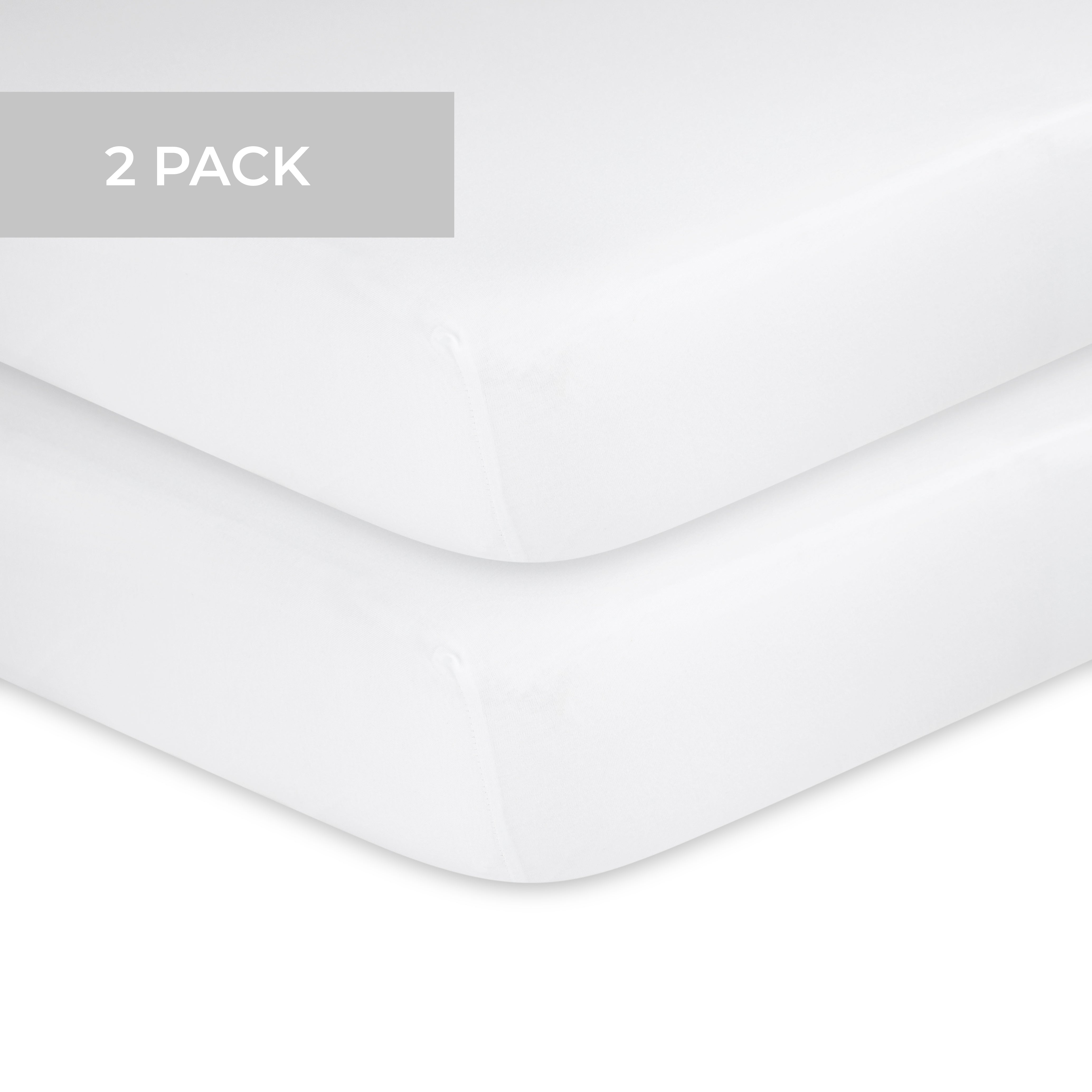 Ely's & Co. Ultra-Soft Jersey Knit Crib Sheet Set - 2 Pack