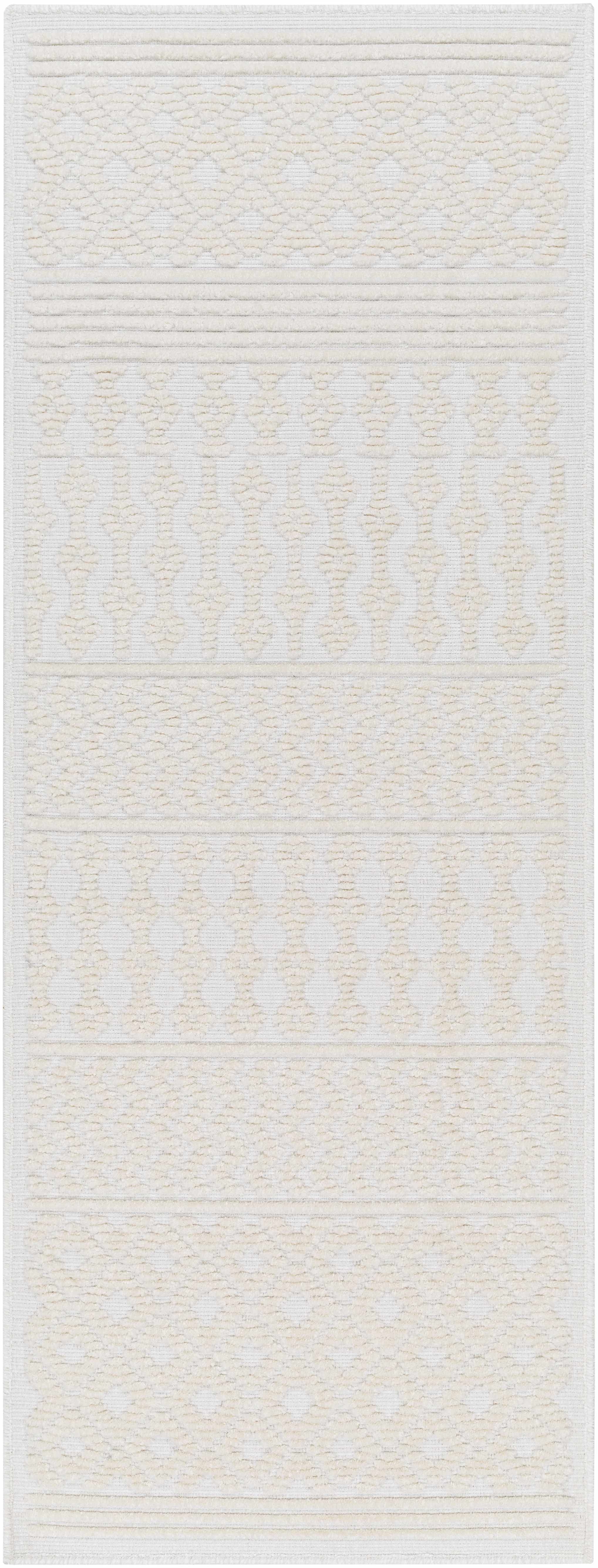 Refresh Your Space with Hauteloom Drago White Washable Area Rug