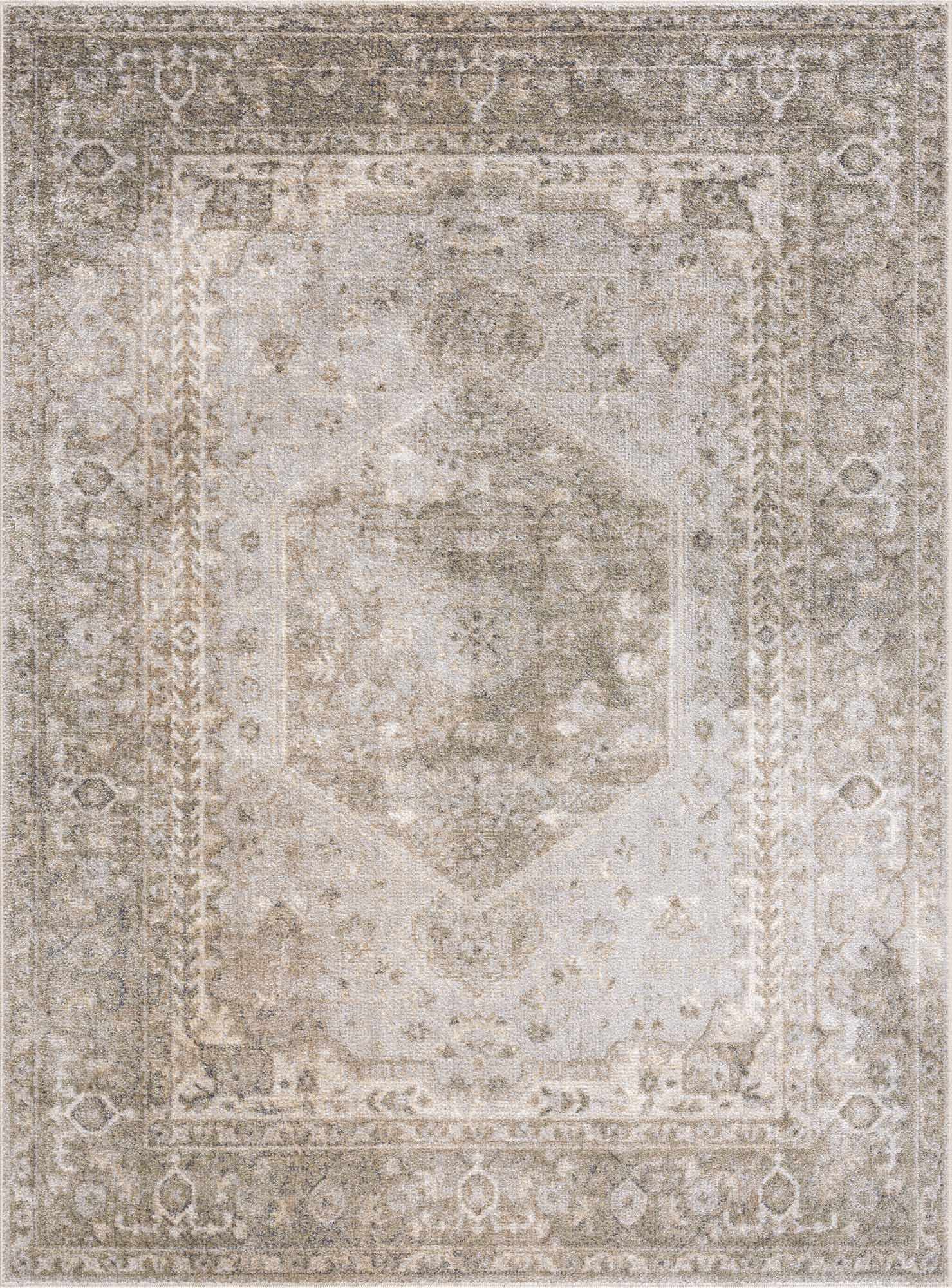Gael Cream Washable Area Rug by Hauteloom - A Stylish and Practical Addition to Your Space