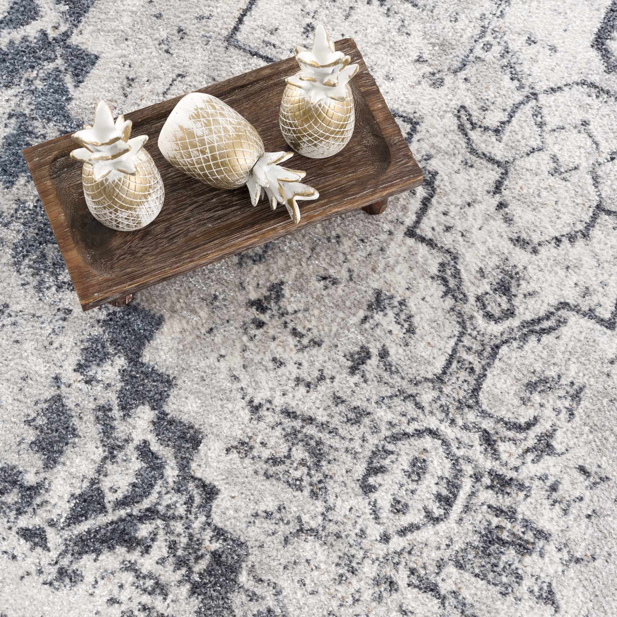 Luxurious Ivory Hera Washable Area Rug - Transform Your Space