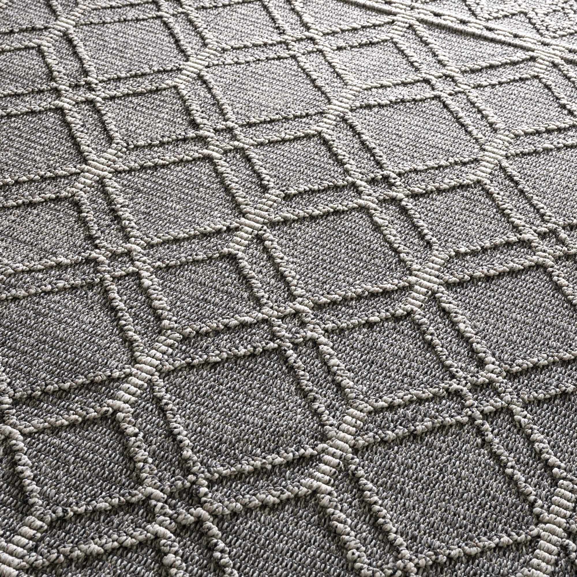 Elegant Hauteloom Diah Black & Bone Area Rug