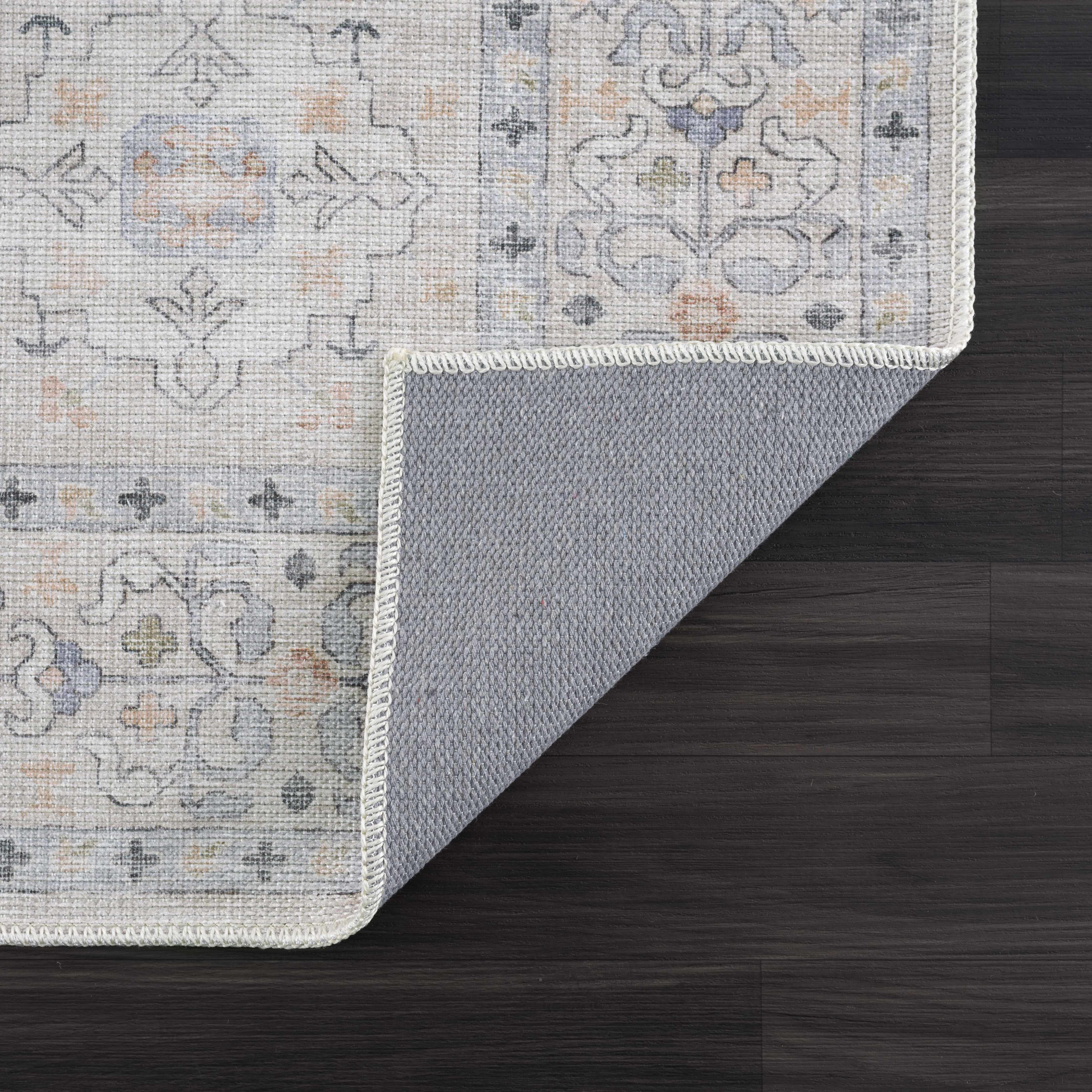 Hauteloom Beckett Vintage Washable Area Rug - Transform Your Space with Timeless Elegance