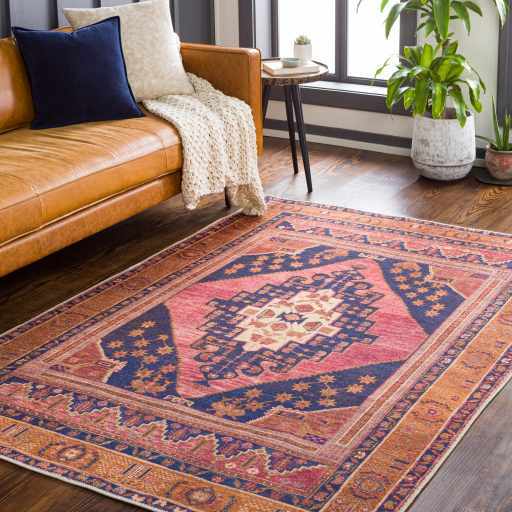 Luxurious Hauteloom Malamote Washable Area Rug