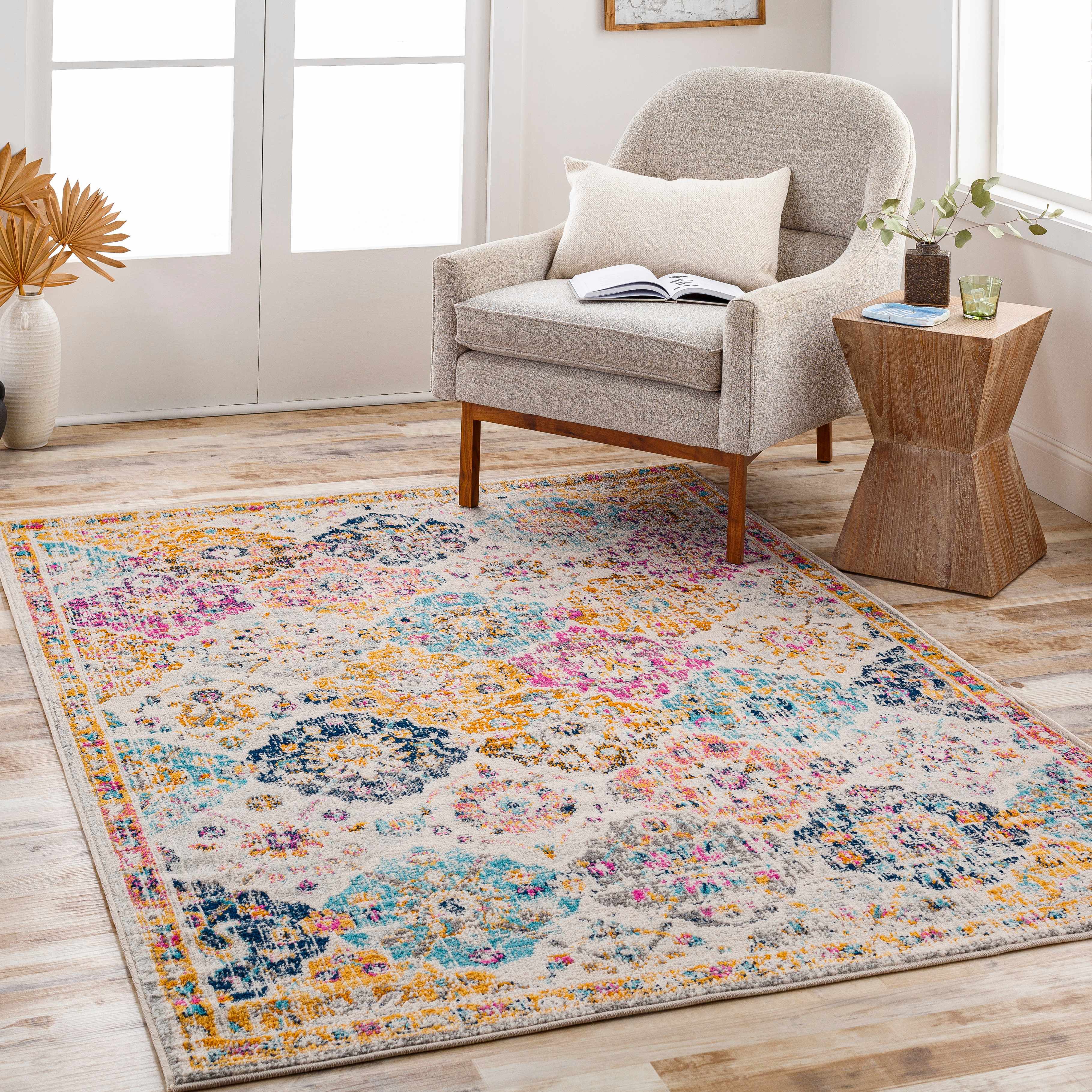 Hauteloom Custar Vibrant Area Rug