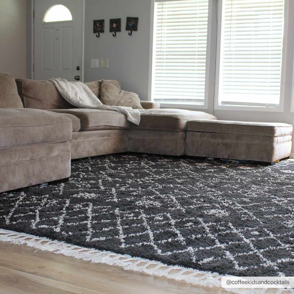 Indulge in Luxury: Hauteloom Godalming Black Plush Carpet