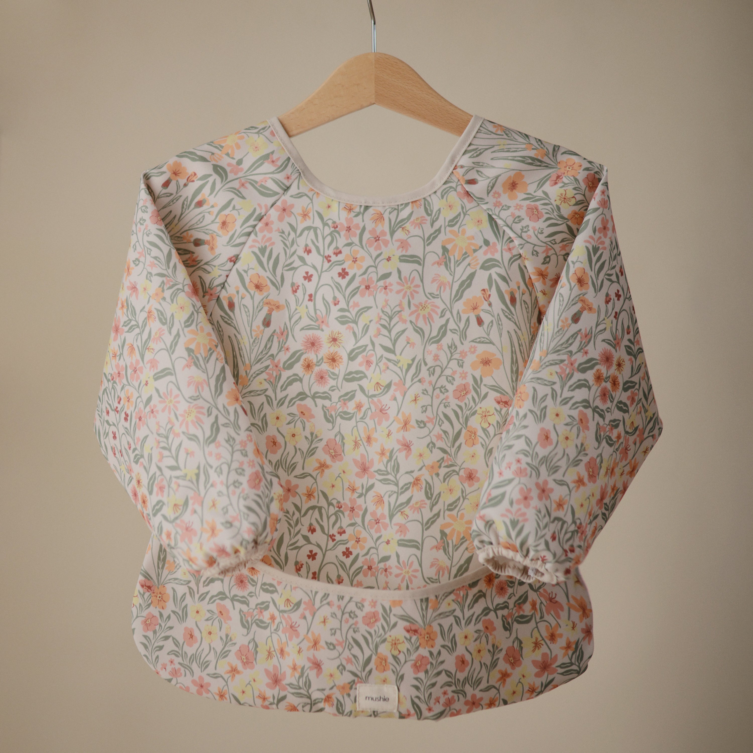 Messy Moments Made Easy: Mushie Long Sleeve Bib