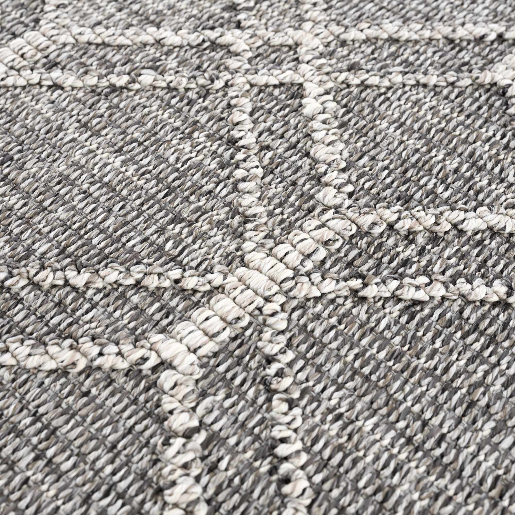 Elegant Hauteloom Diah Black & Bone Area Rug
