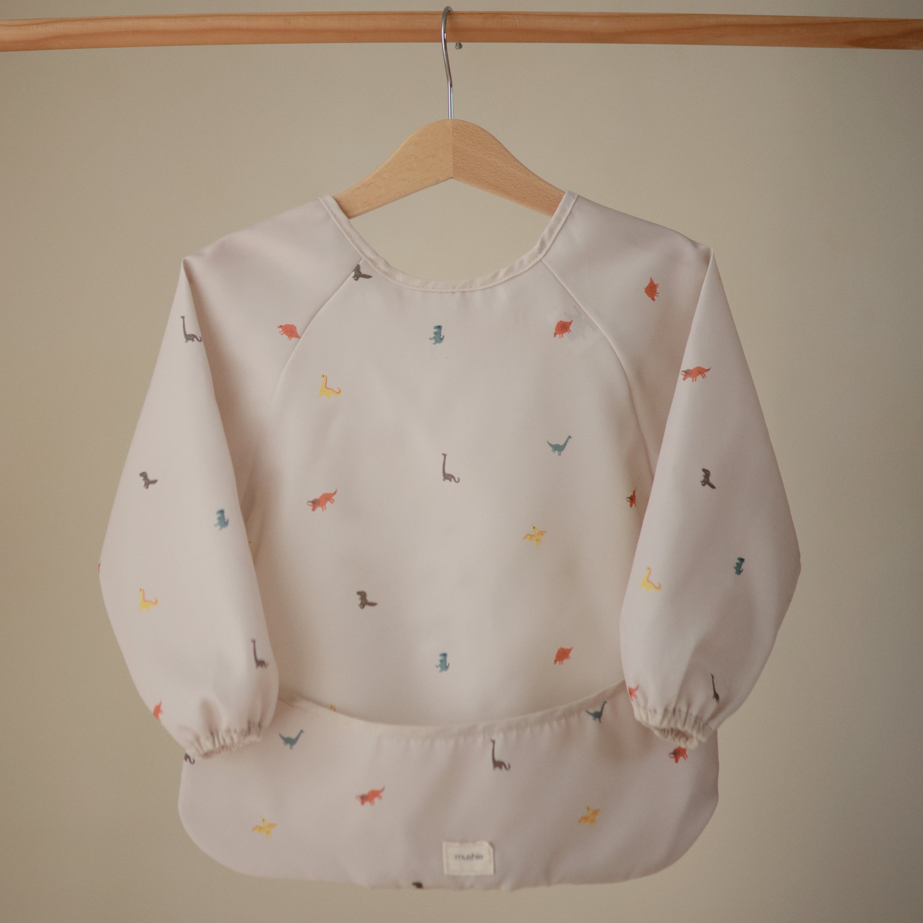 Messy Moments Made Easy: Mushie Long Sleeve Bib