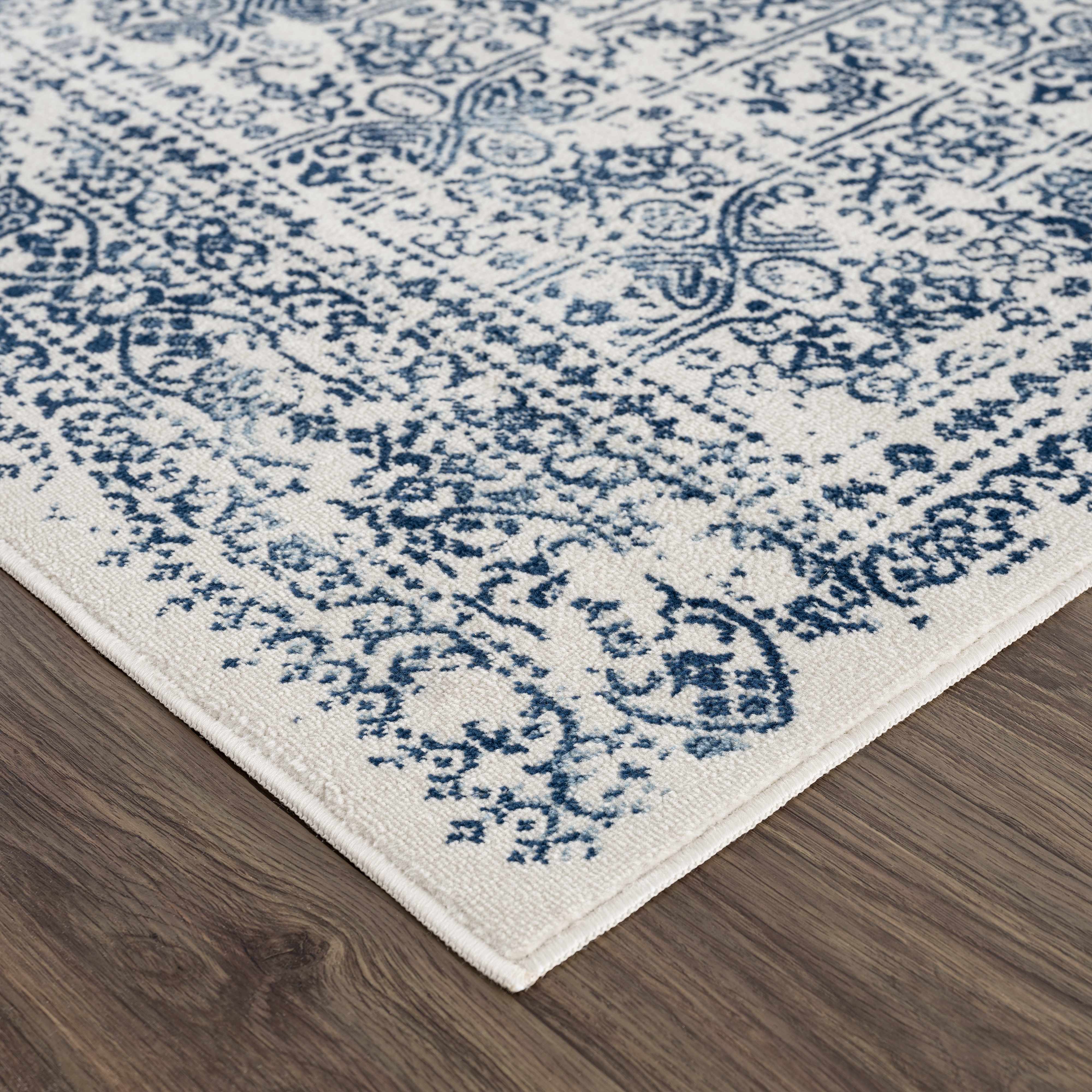 Hauteloom Michie Blue Rug - Transform Your Space