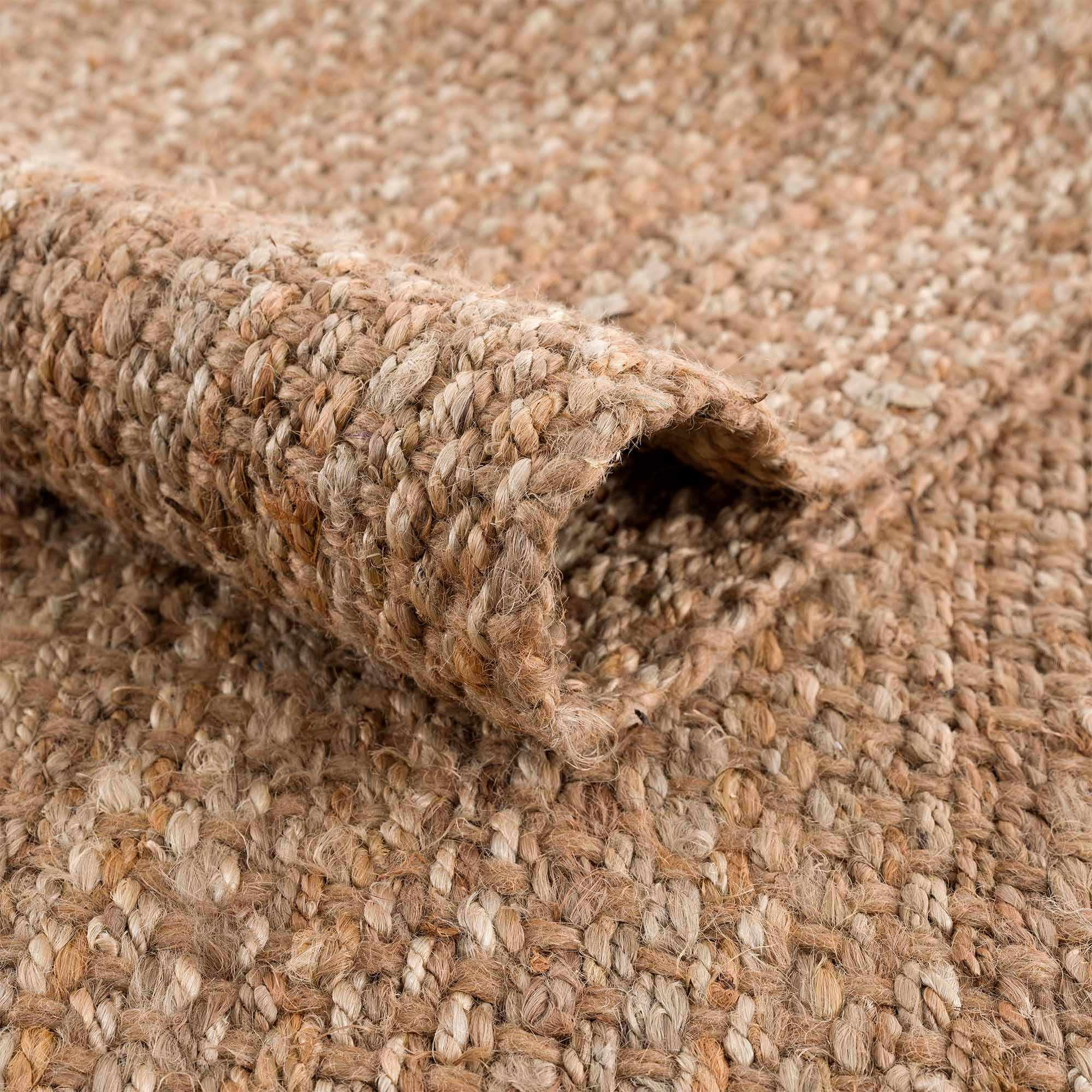 Hauteloom Herndon Braided Jute Rug - Rustic Elegance for Your Space