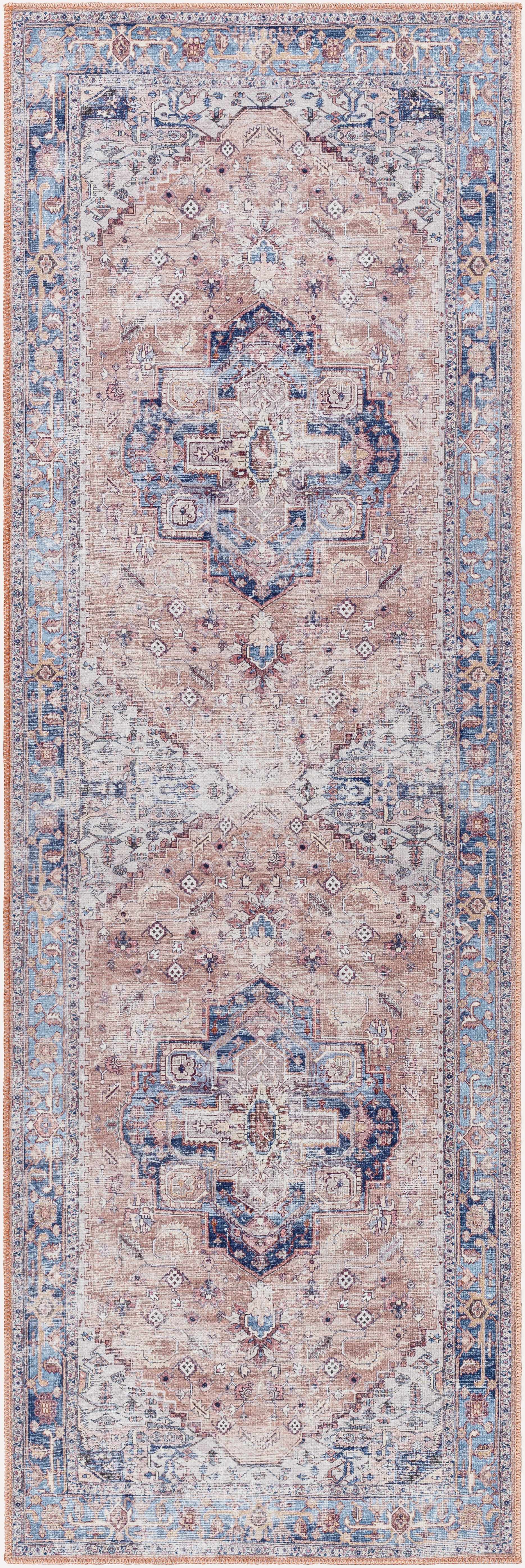 Hauteloom Kera Rust - Your Cozy and Stylish Washable Area Rug