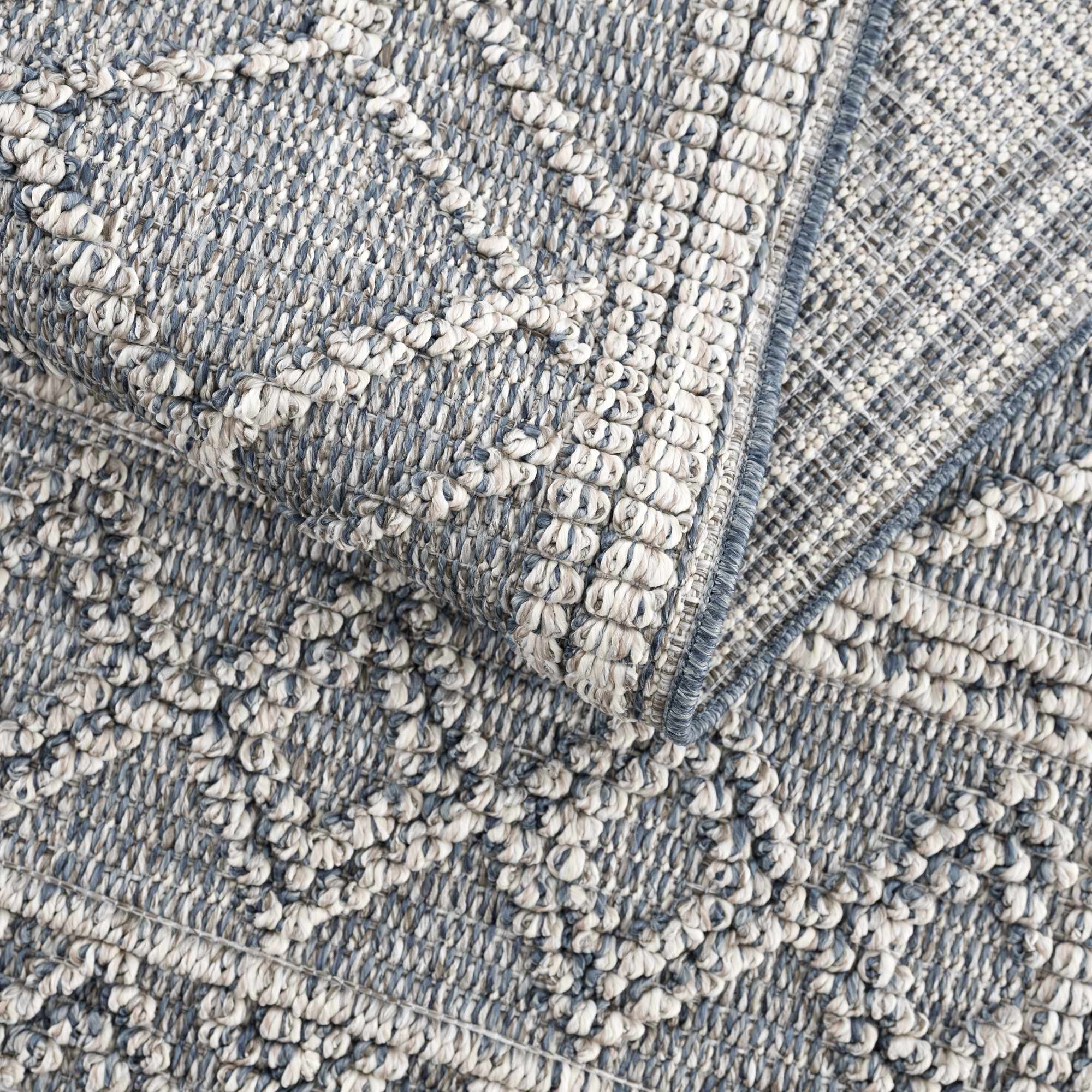Hauteloom Diah Area Rug - Exquisite Gray Blue & Bone Beauty