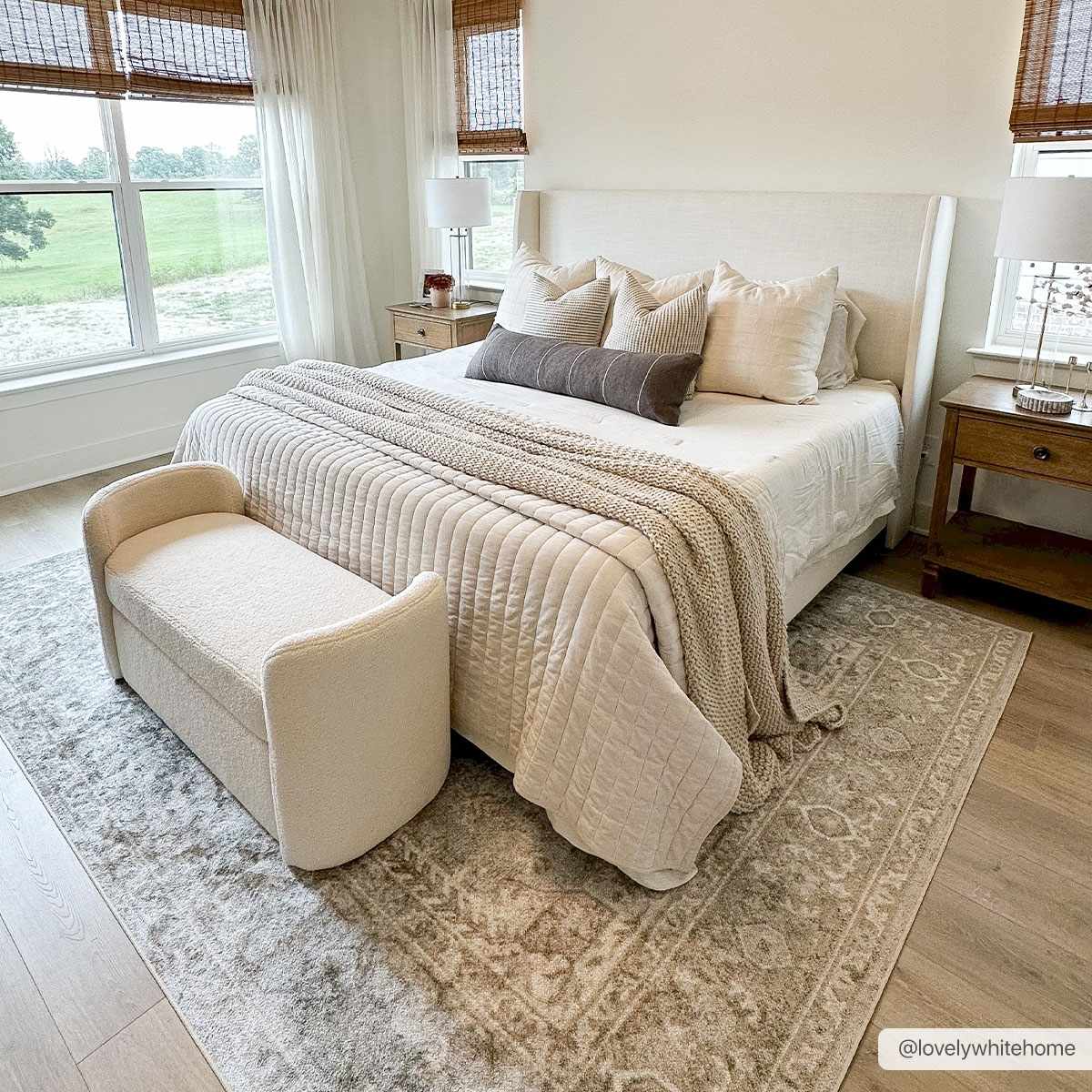 Gael Cream Washable Area Rug by Hauteloom - A Stylish and Practical Addition to Your Space