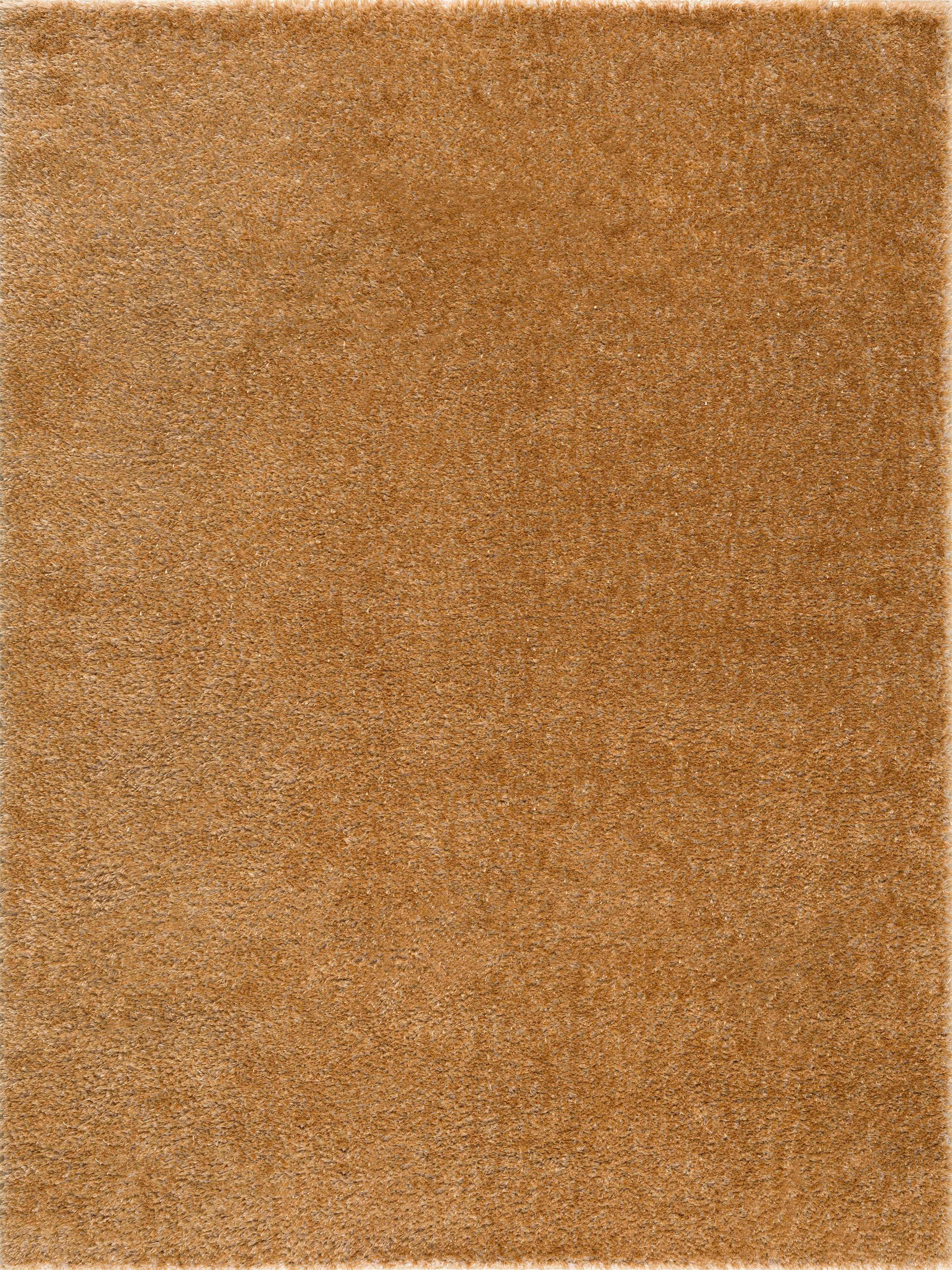 Luxurious Hauteloom Heavenly Mustard Plush Rug - Add a Touch of Elegance to Your Space