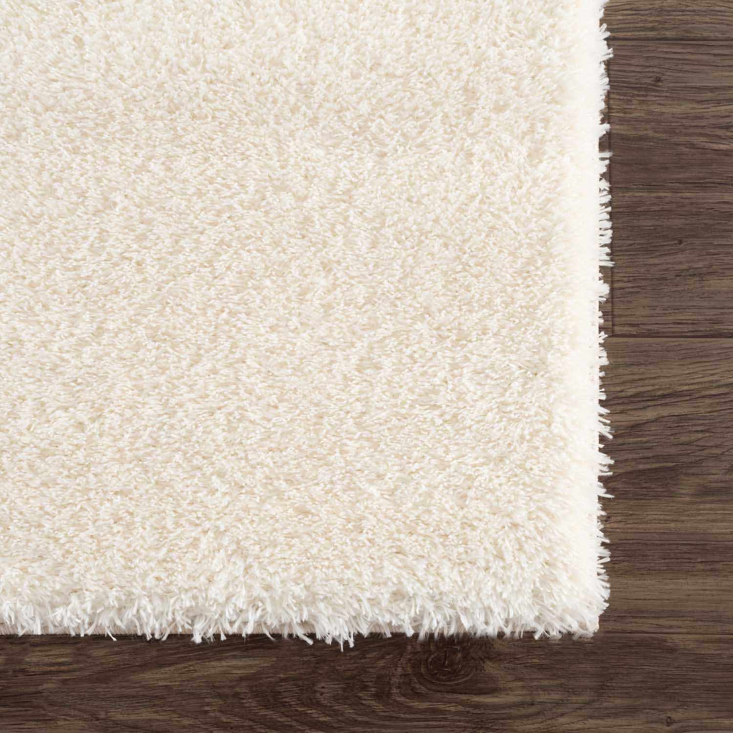 Luxurious Hauteloom Heavenly Cream Plush Rug - A Dreamy Addition to Your Space