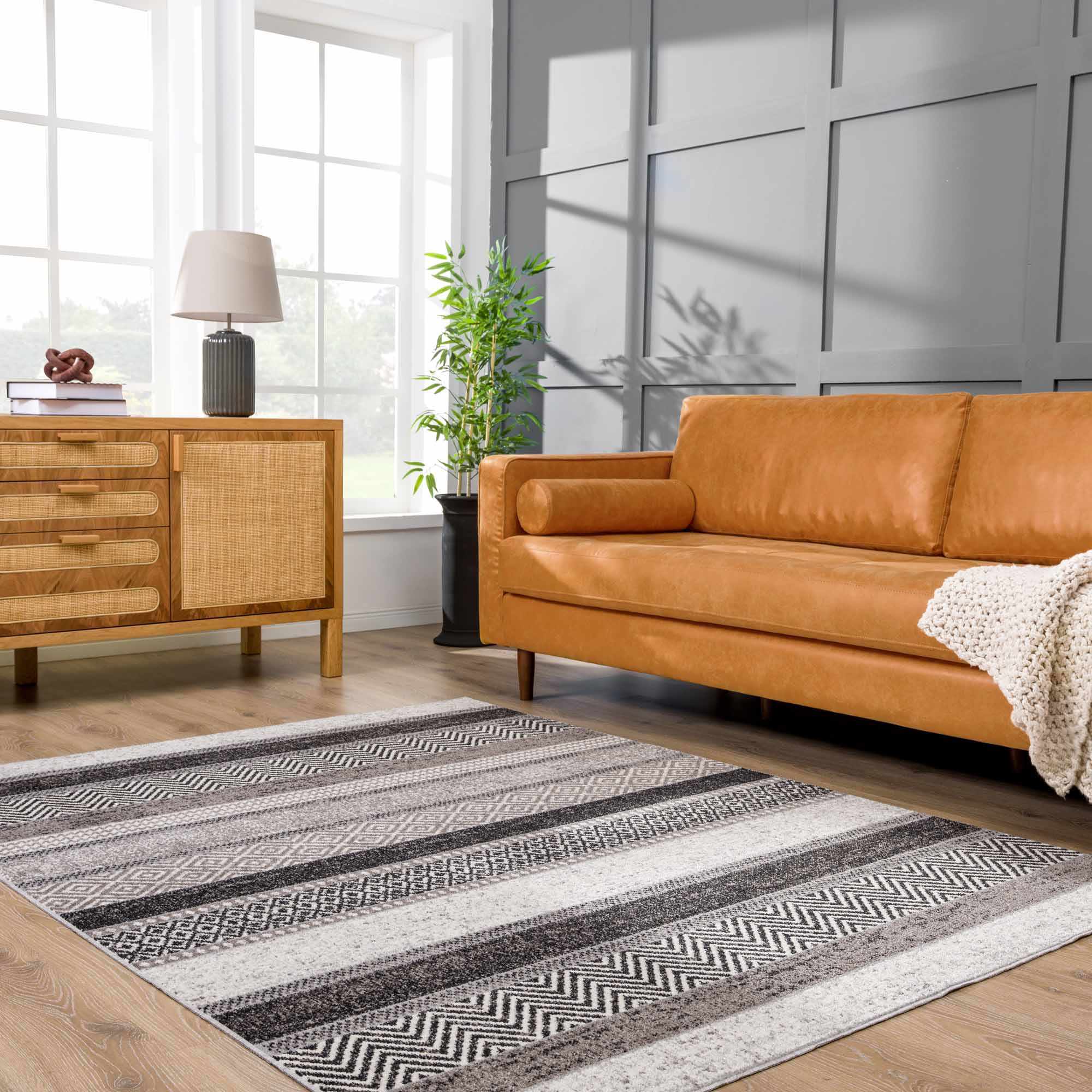 Hauteloom Middlestown Washable Geometric Area Rug - Your Stylish and Practical Floor Solution