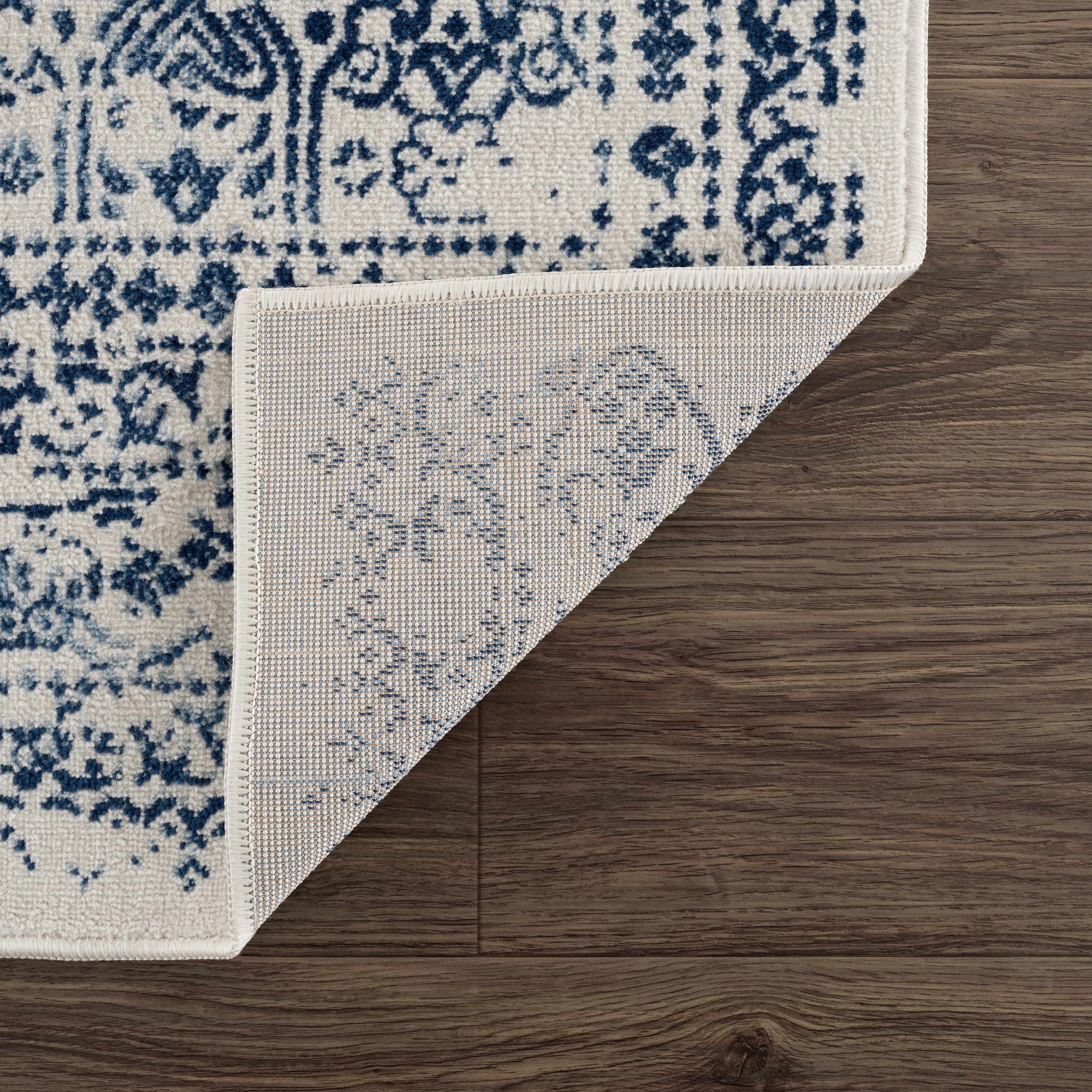 Hauteloom Michie Blue Rug - Transform Your Space