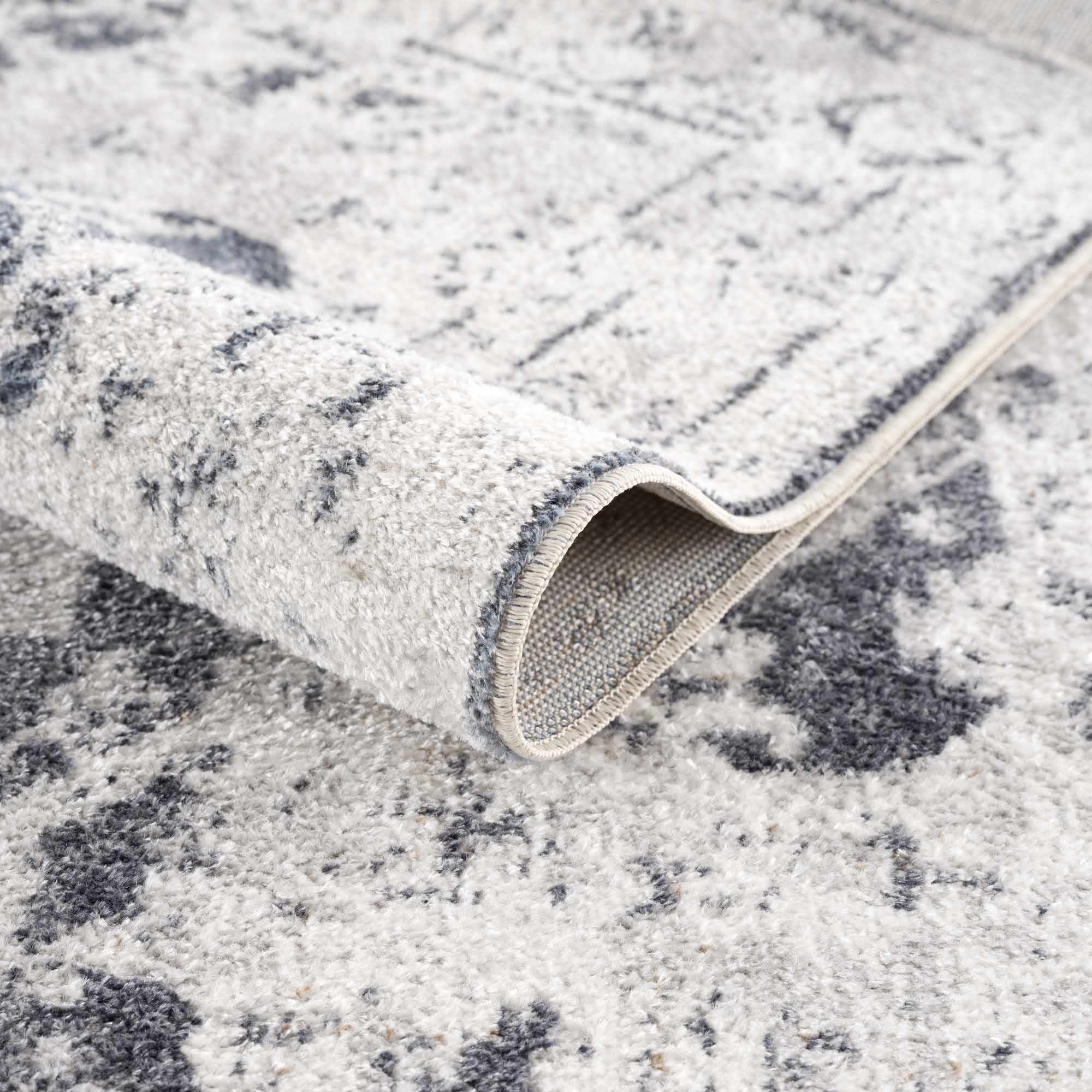 Luxurious Ivory Hera Washable Area Rug - Transform Your Space