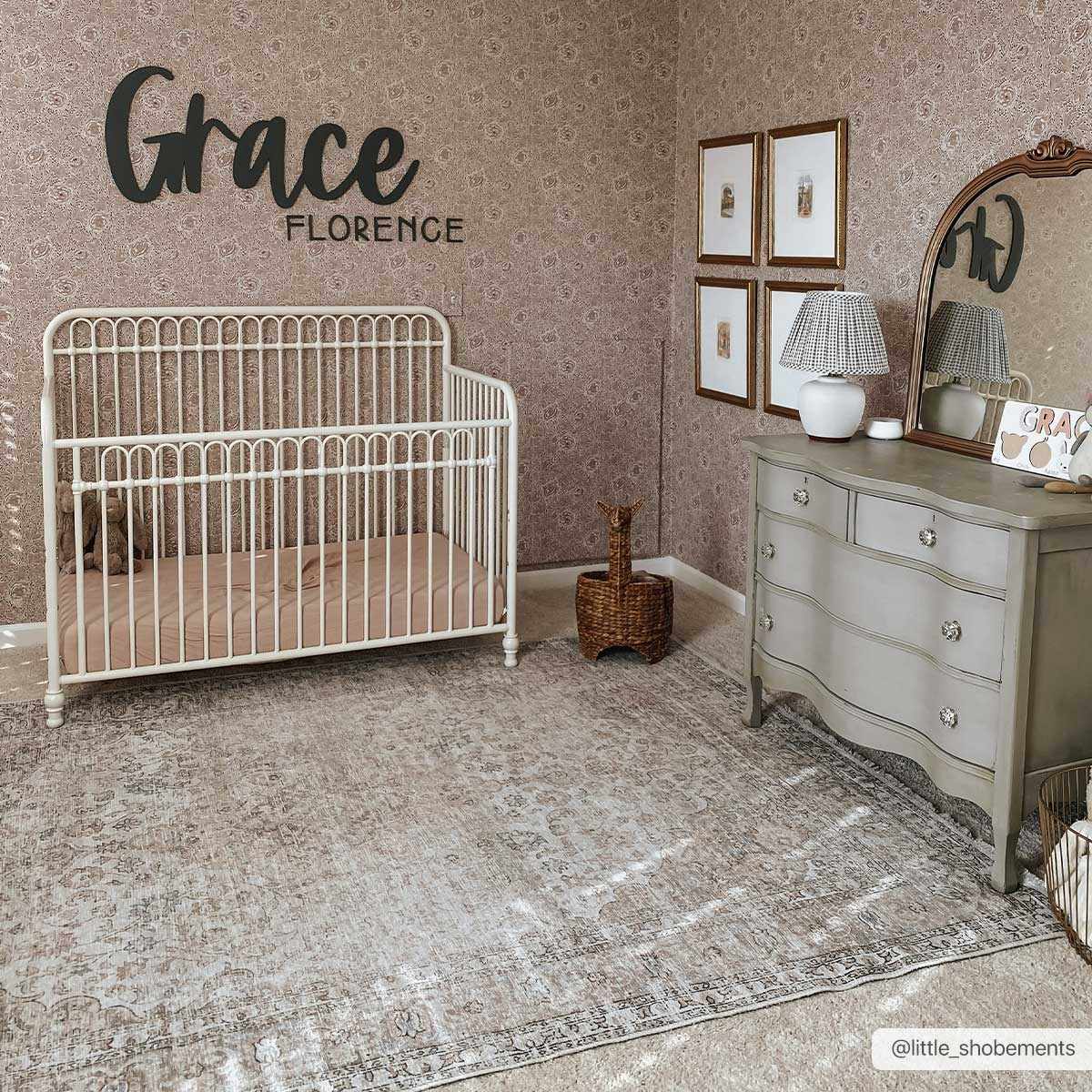 Hauteloom Cream Holi-2301 Washable Area Rug - The Perfect Choice for Your Home