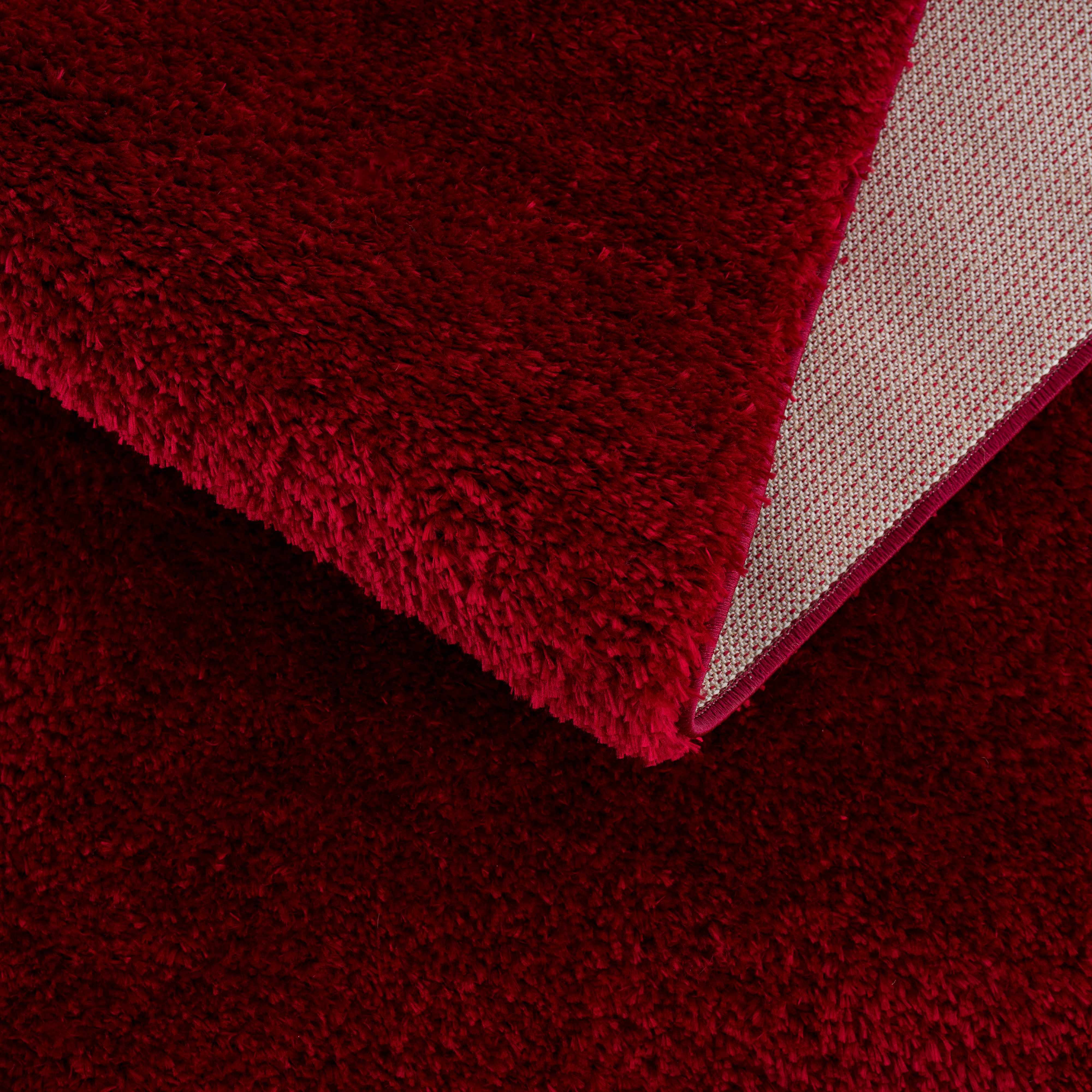 Luxurious Hauteloom Heavenly Red Plush Rug - Transform Your Space