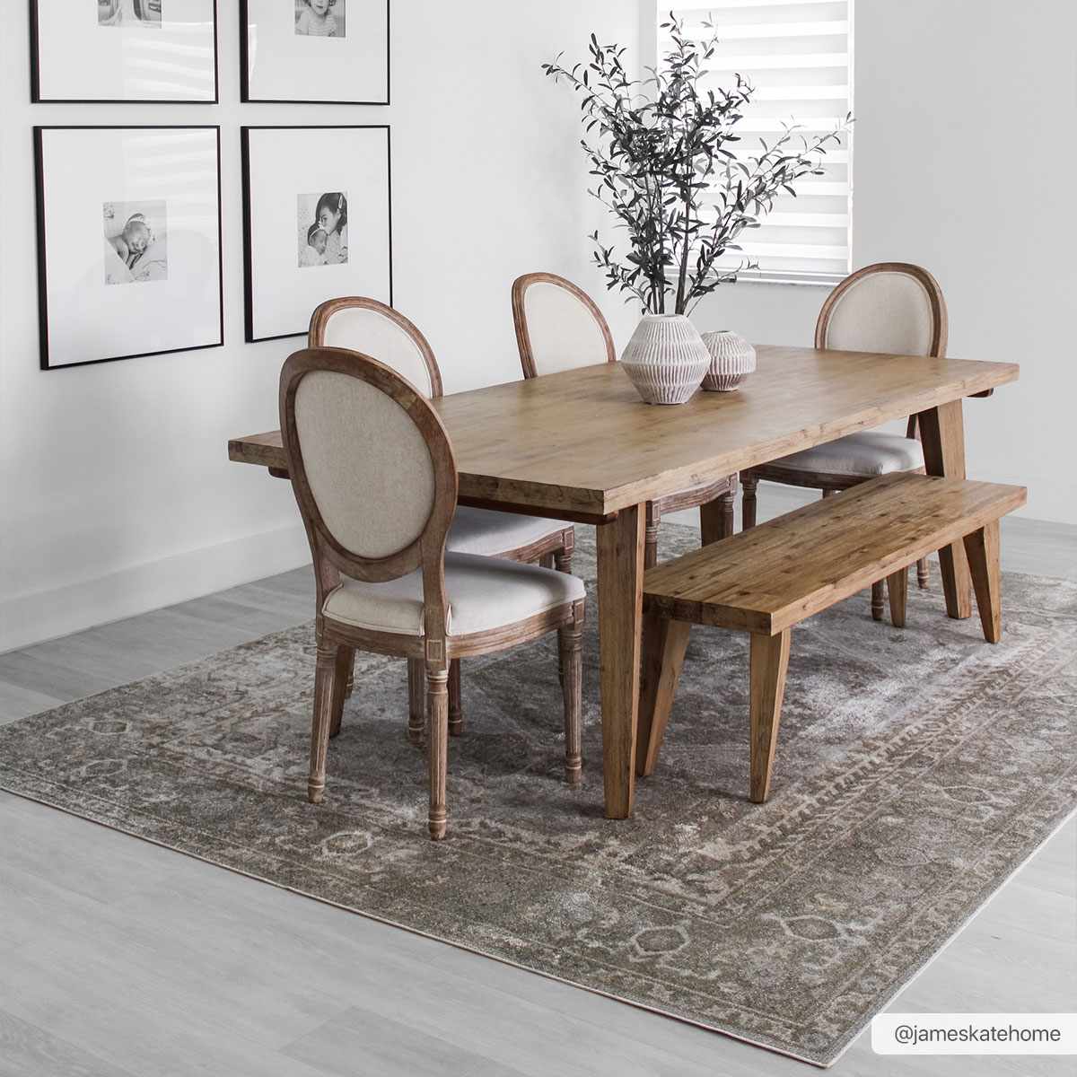 Gael Cream Washable Area Rug by Hauteloom - A Stylish and Practical Addition to Your Space