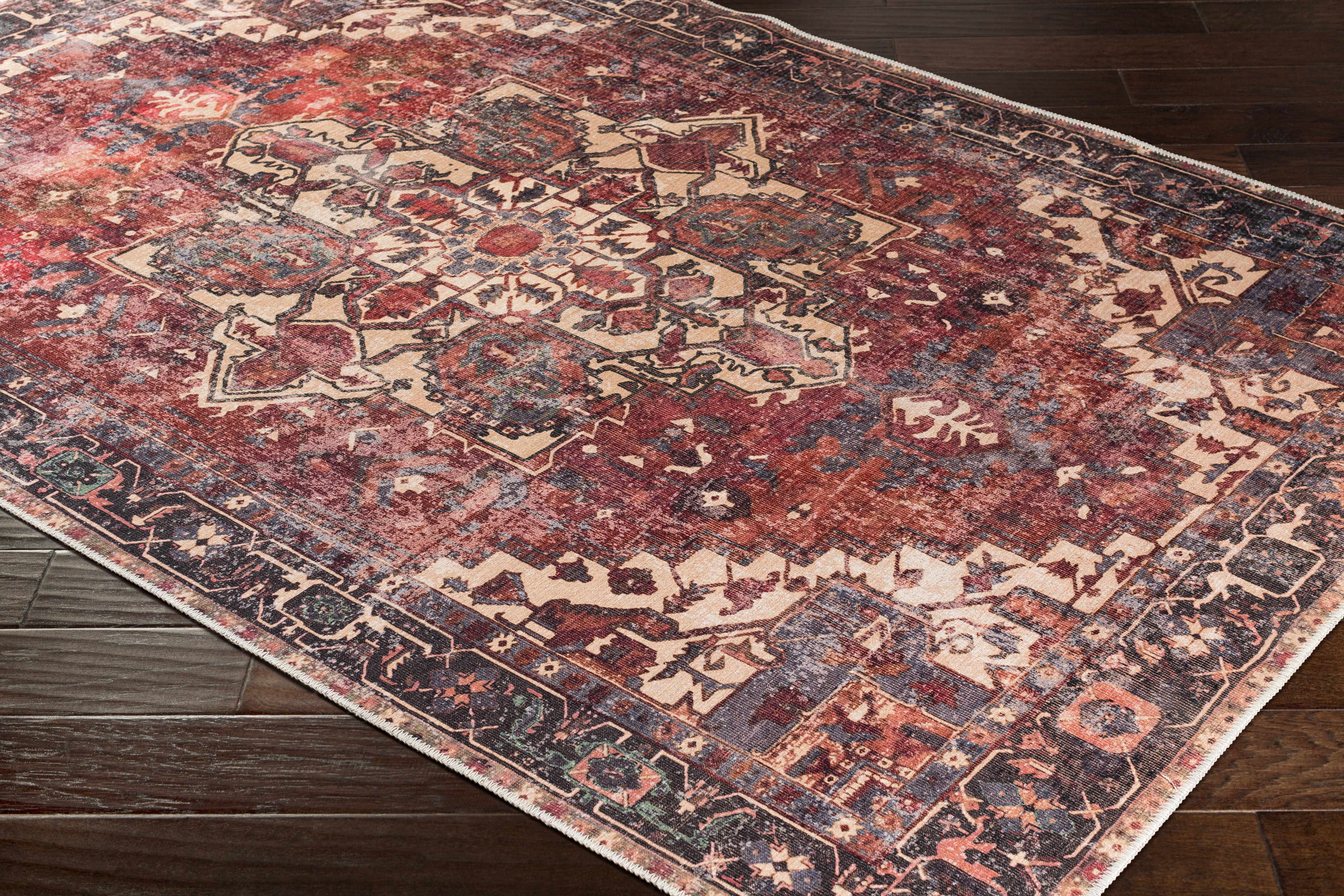 Luxurious Hauteloom Bondville Washable Area Rug - Transform Your Space