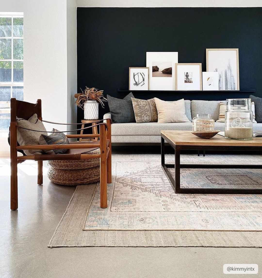Hauteloom Baloy Vintage Area Rug - Light Olive: Add a Touch of Boho Elegance to Your Space