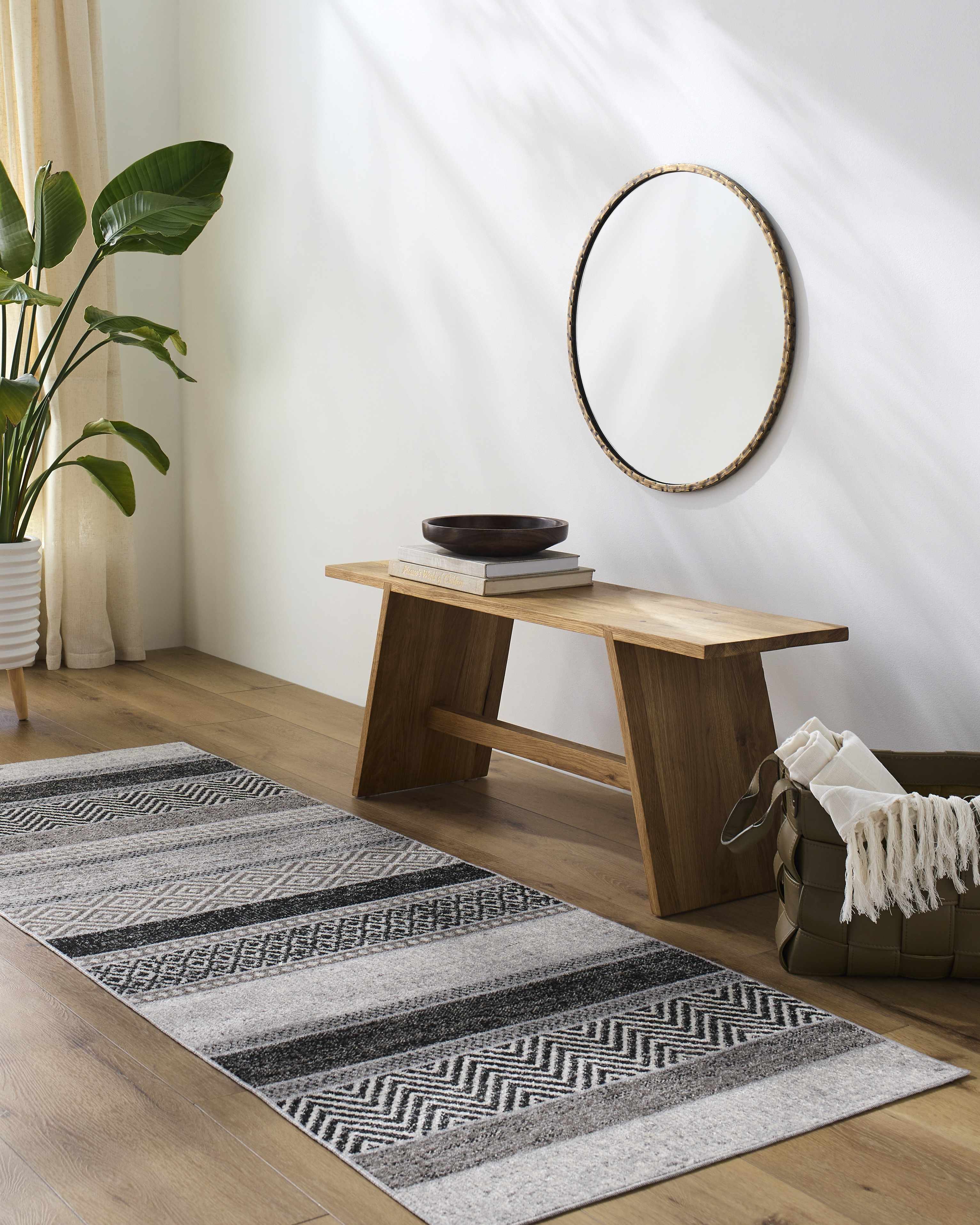 Hauteloom Middlestown Washable Geometric Area Rug - Your Stylish and Practical Floor Solution