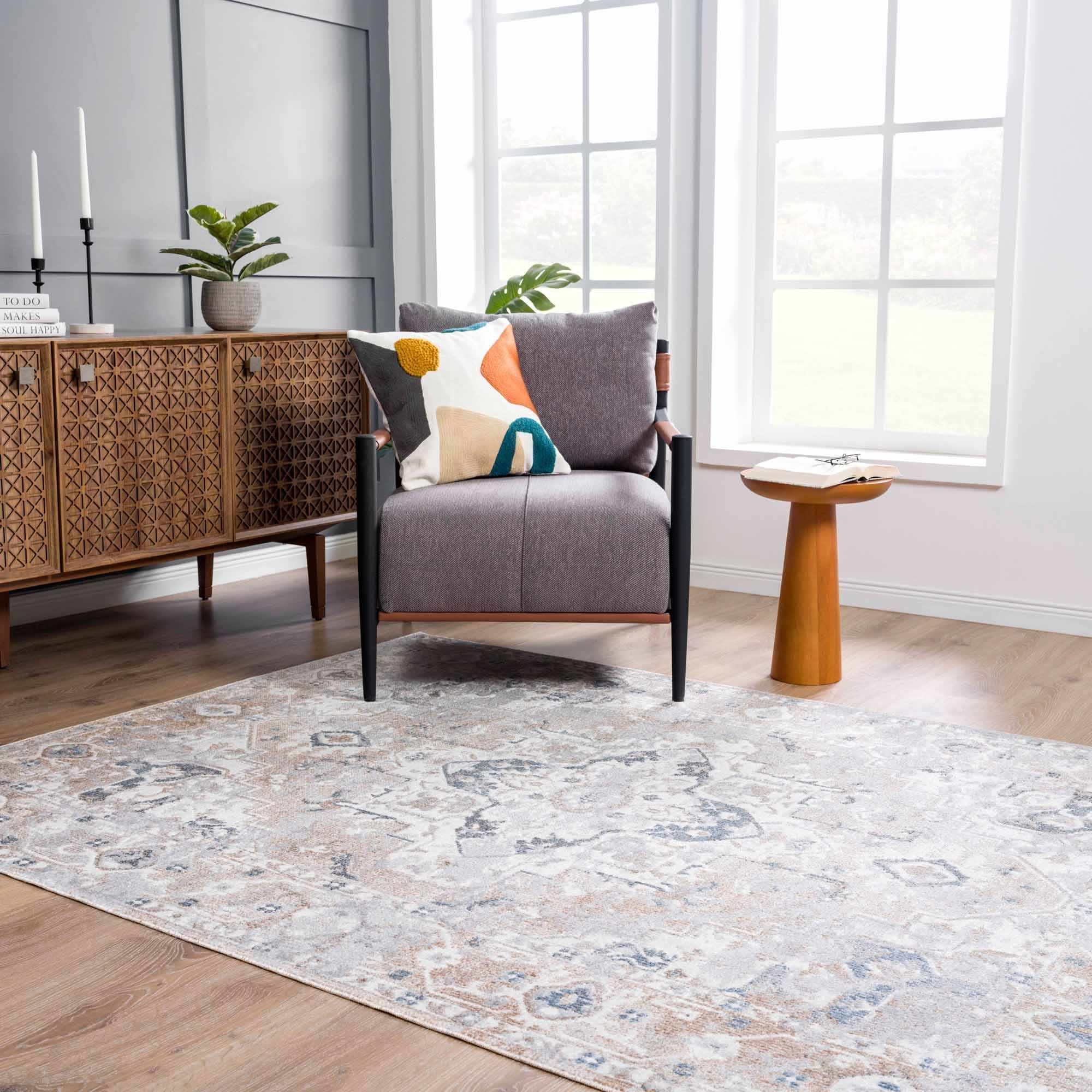 Hauteloom Dobry Washable Luxury Area Rug