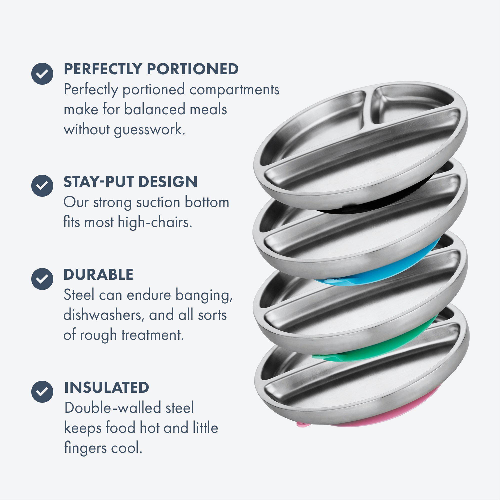 Avanchy Stainless Steel Rainbow Delight Baby Gift Set
