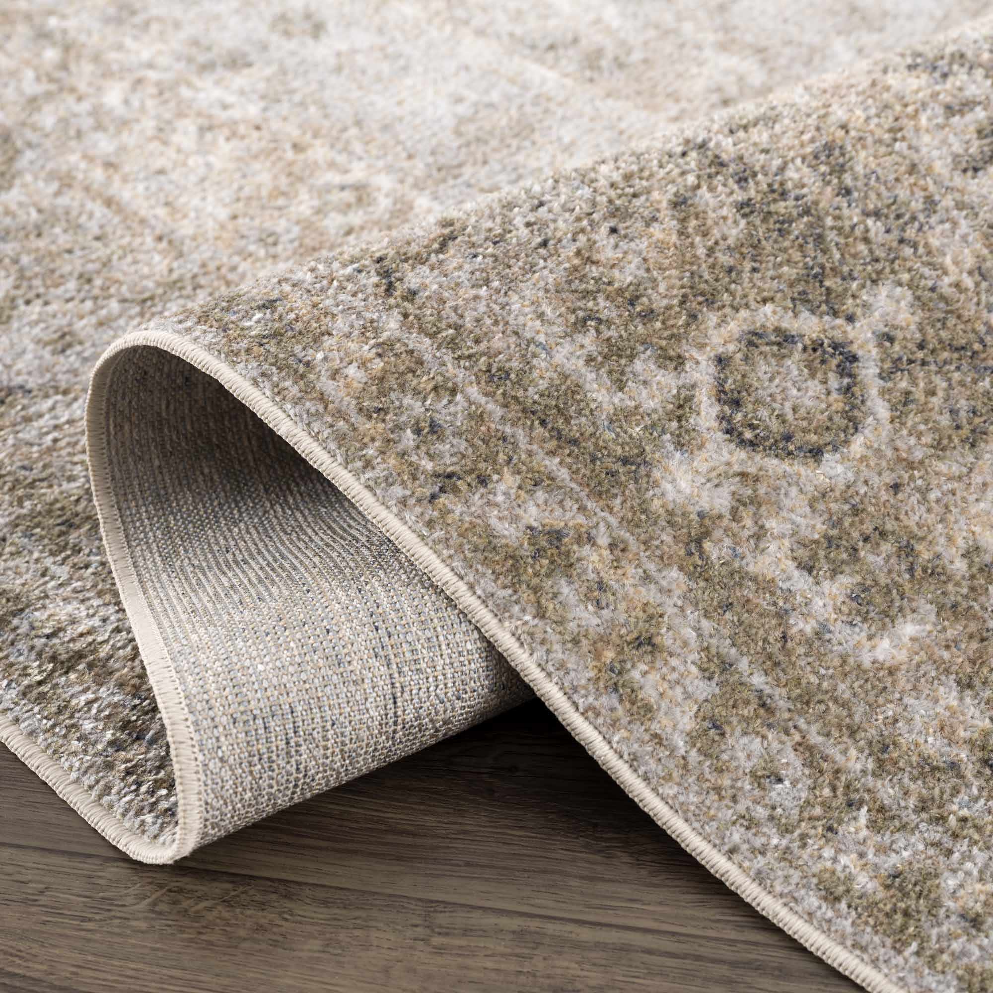 Gael Cream Washable Area Rug by Hauteloom - A Stylish and Practical Addition to Your Space