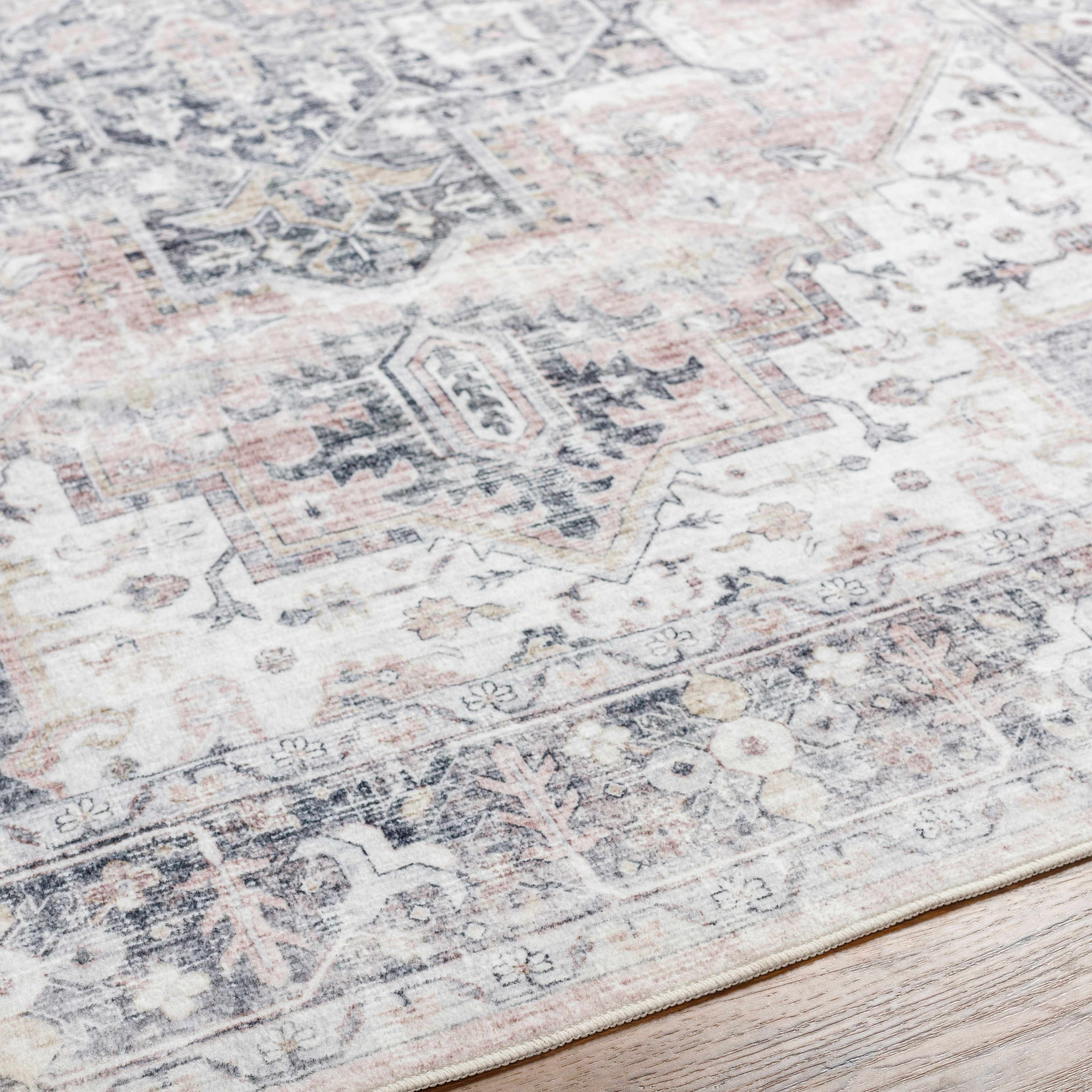Hauteloom Luca Luxury Washable Area Rug