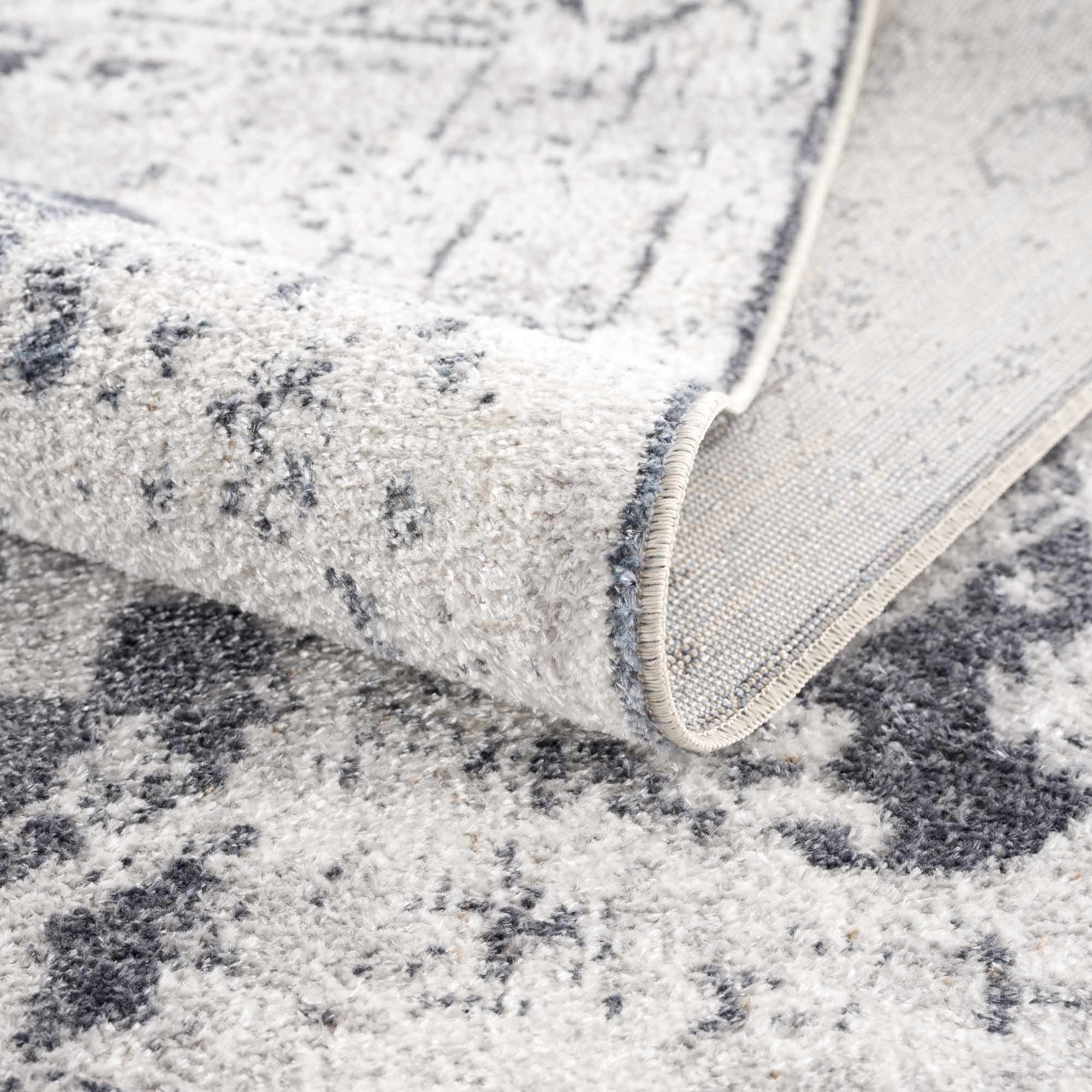 Luxurious Ivory Hera Washable Area Rug - Transform Your Space