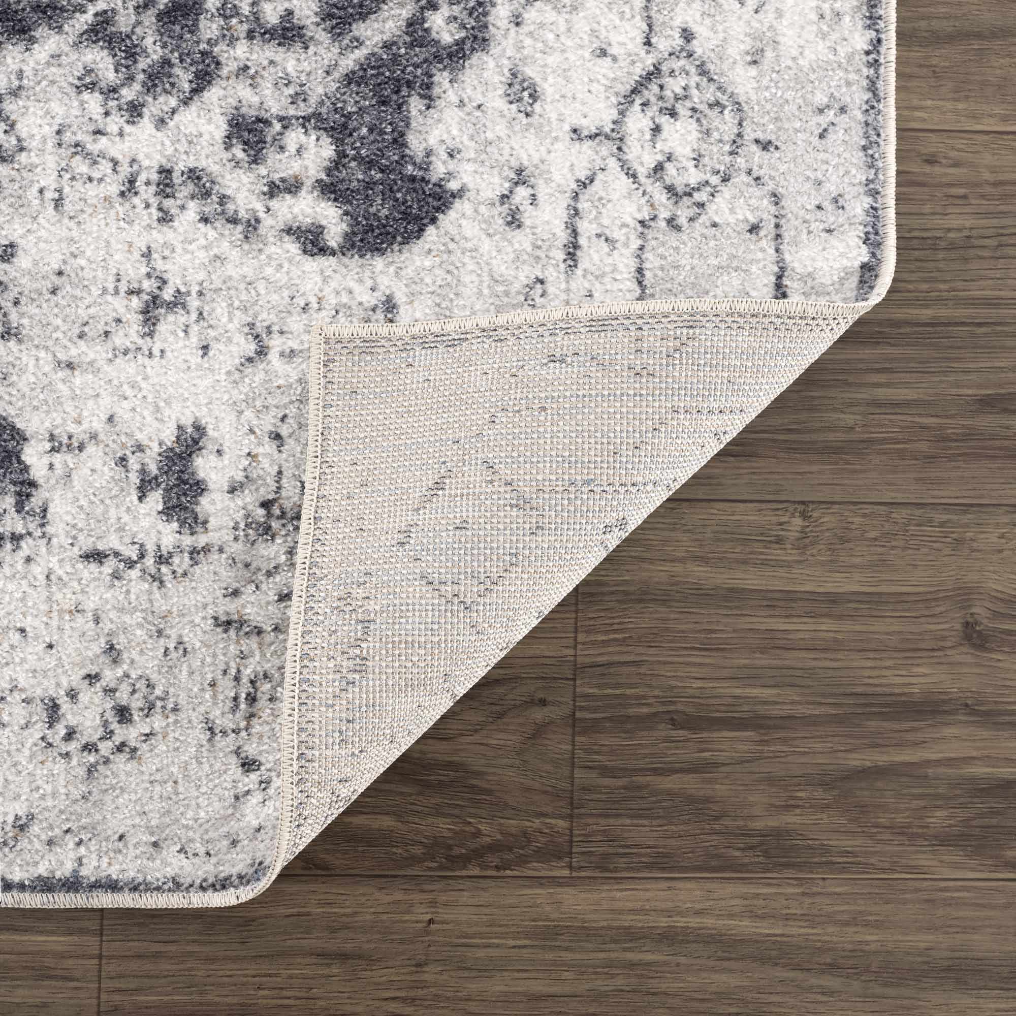 Luxurious Ivory Hera Washable Area Rug - Transform Your Space