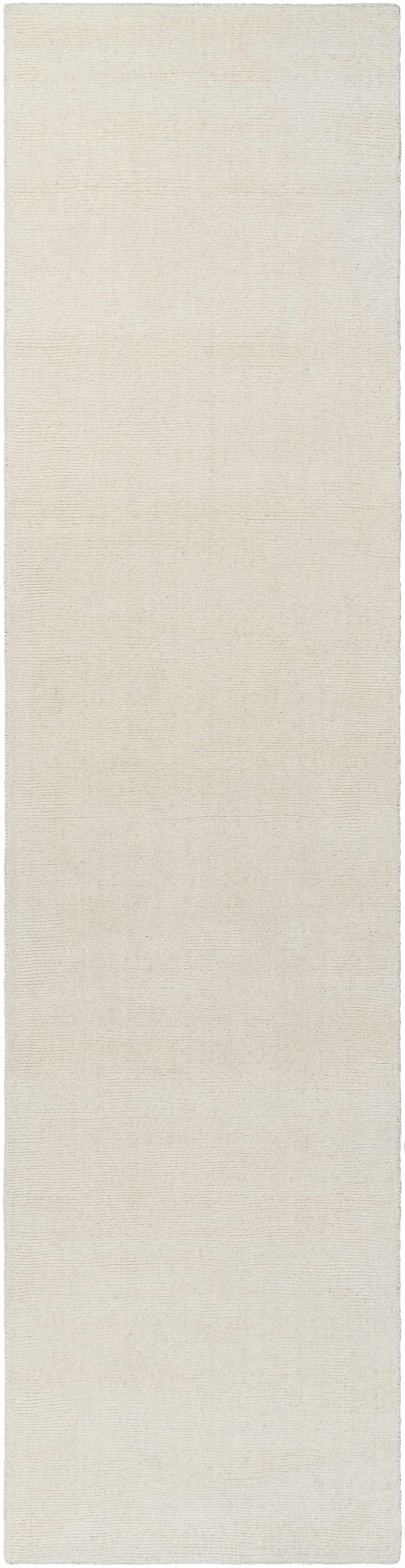 Luxurious Hauteloom Brockton Light Beige Wool Area Rug