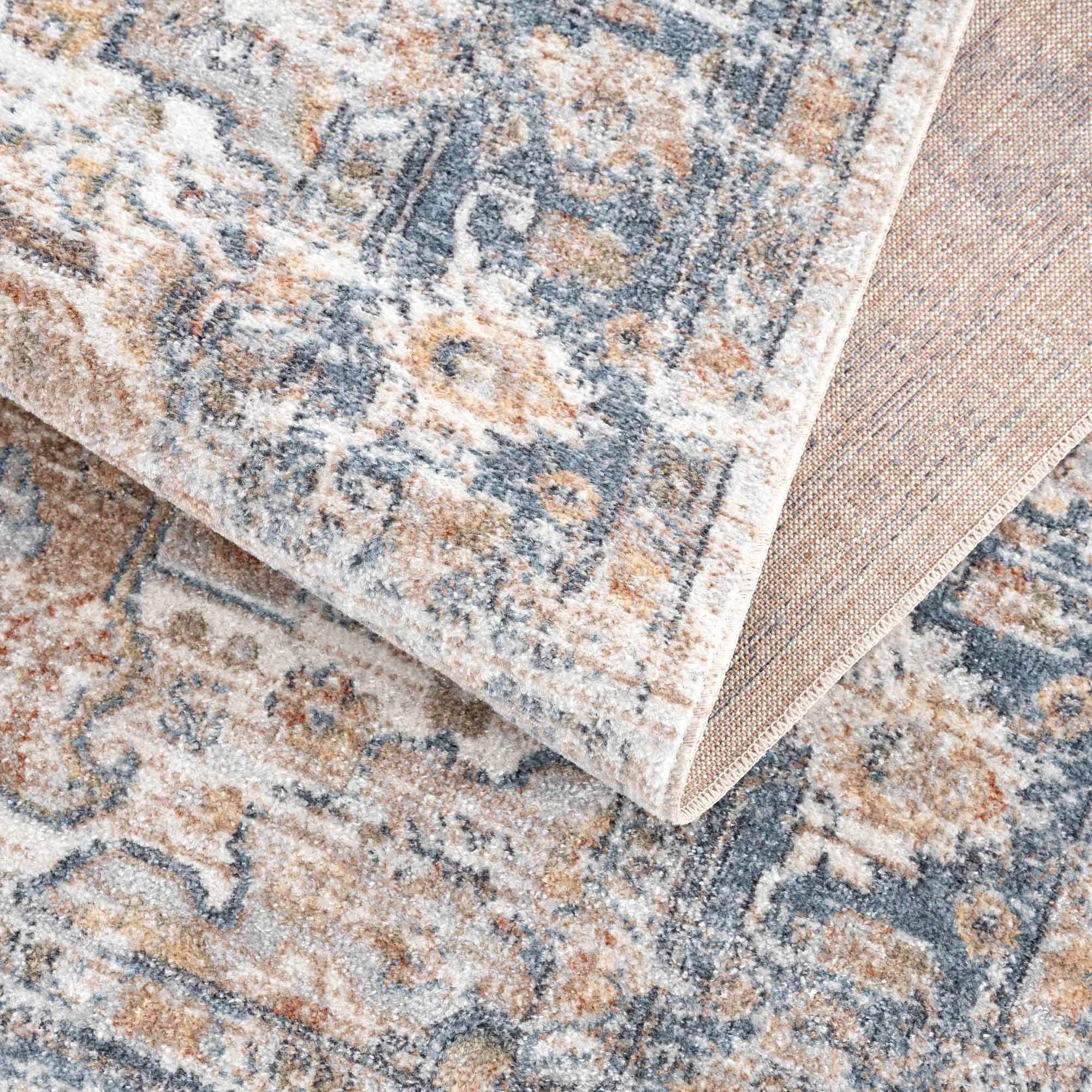 Hauteloom Ezri Cream - A Must - Have Washable Area Rug