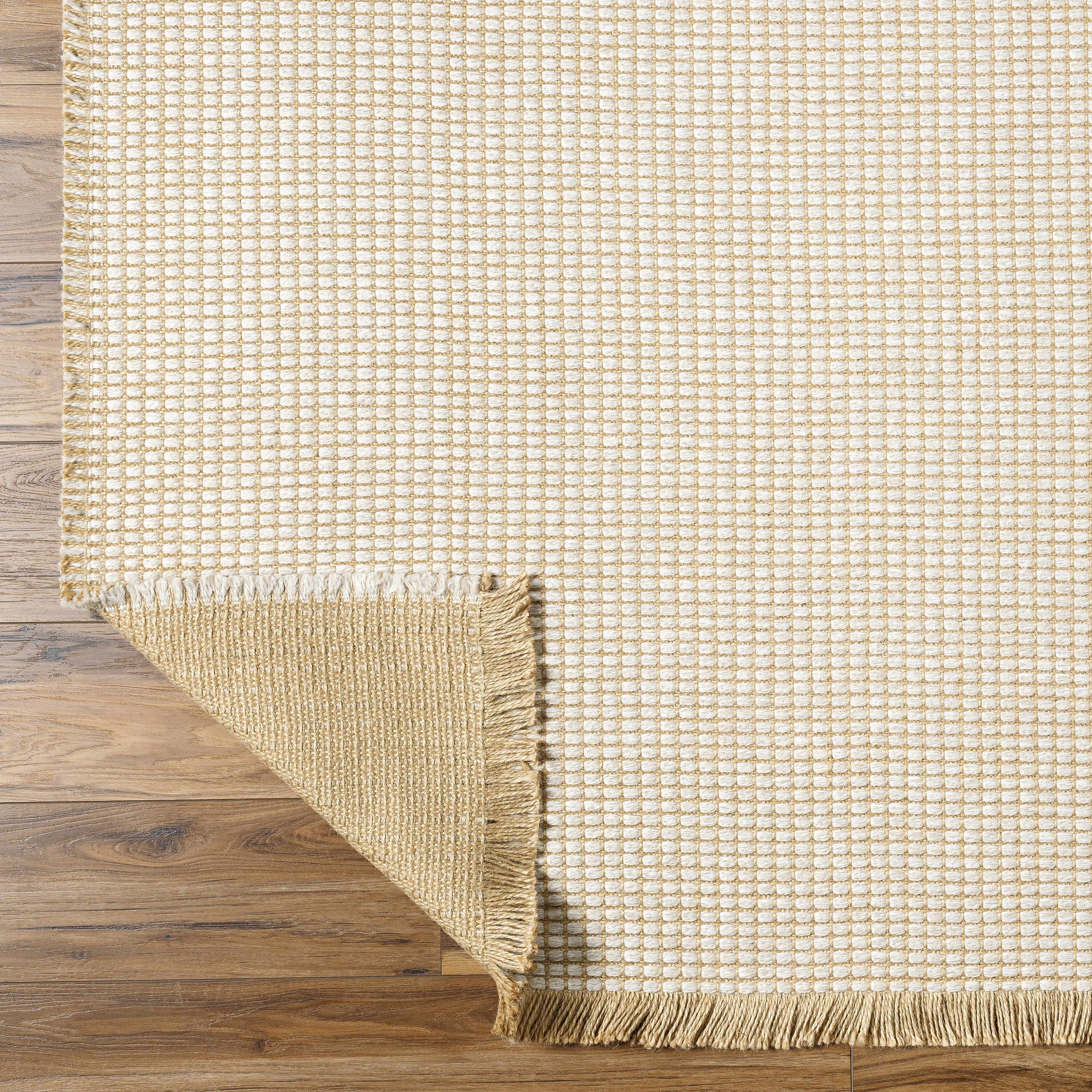 Indulge in Style with Hauteloom Kimi Jute Cream Area Rug - Surya X Becki Owens