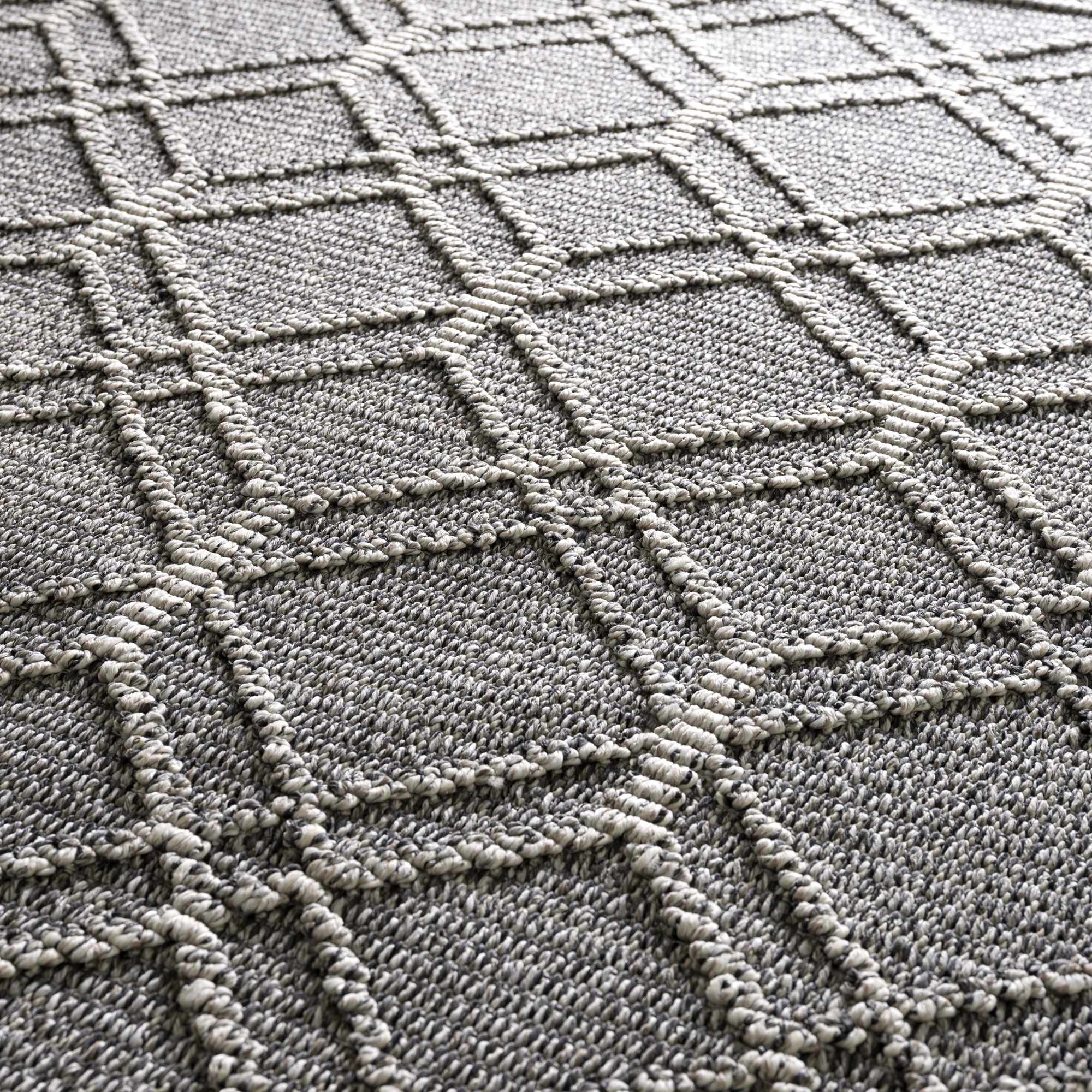 Elegant Hauteloom Diah Black & Bone Area Rug