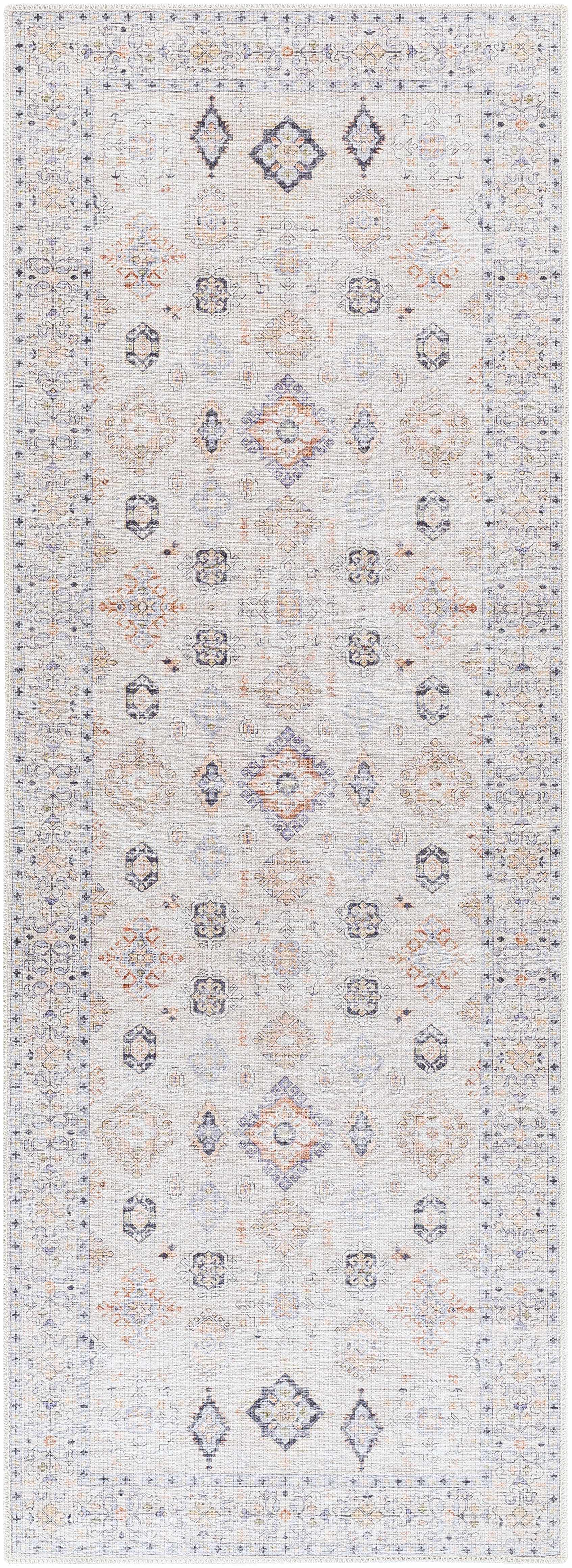 Hauteloom Beckett Vintage Washable Area Rug - Transform Your Space with Timeless Elegance