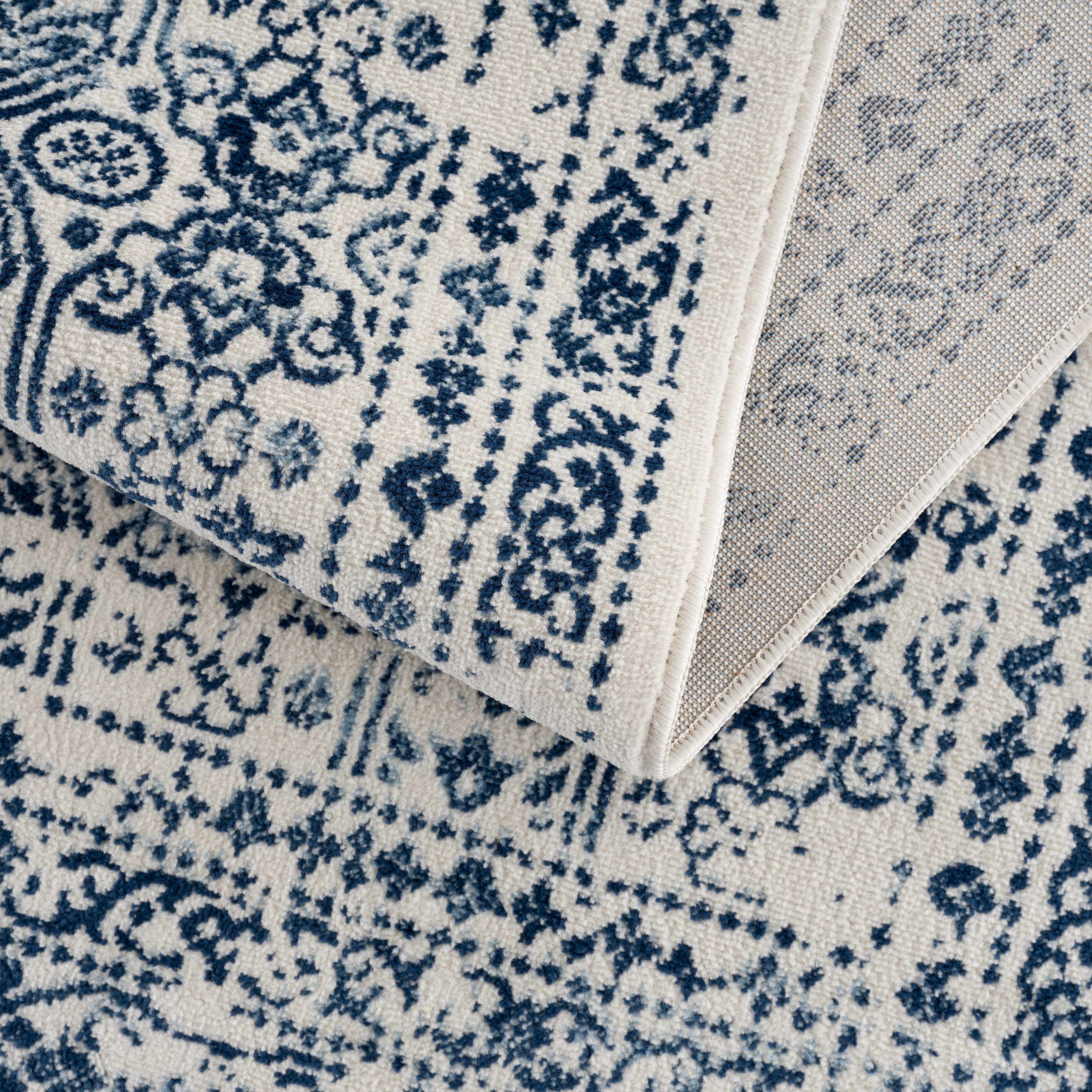 Hauteloom Michie Blue Rug - Transform Your Space