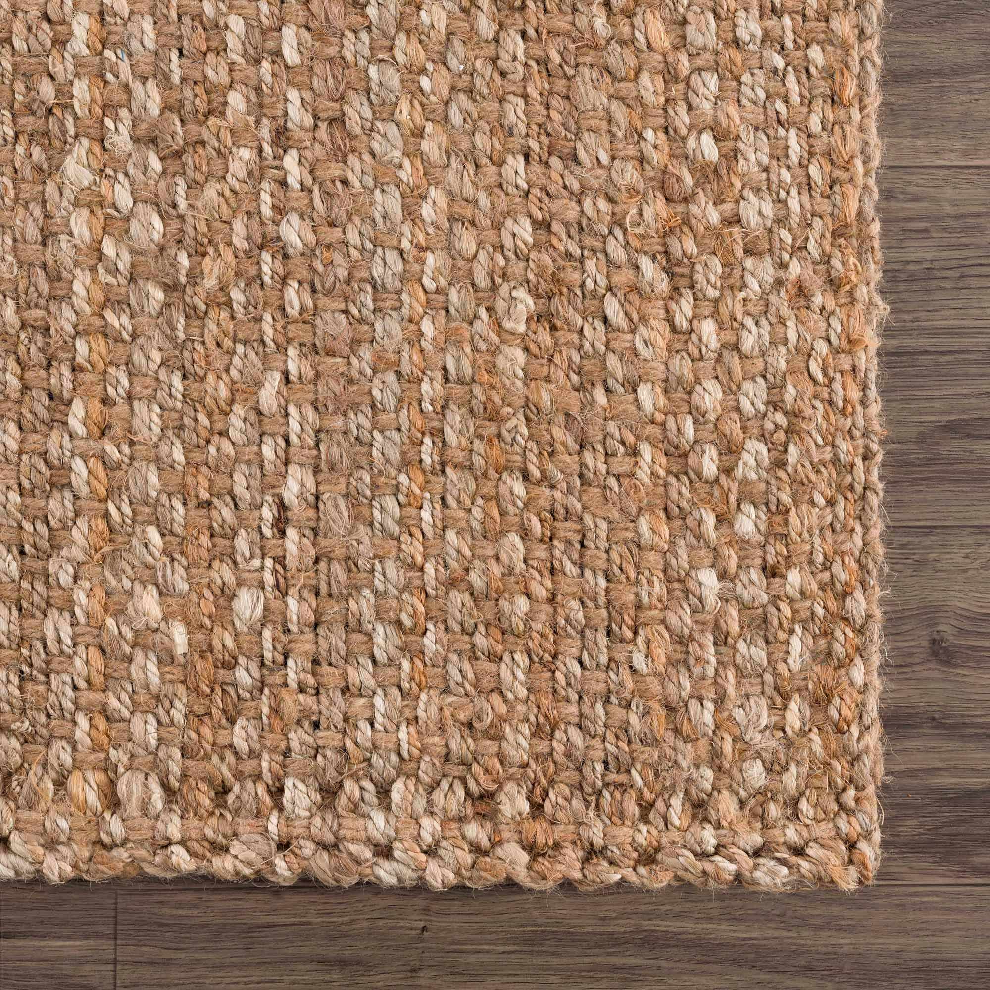 Hauteloom Herndon Braided Jute Rug - Rustic Elegance for Your Space