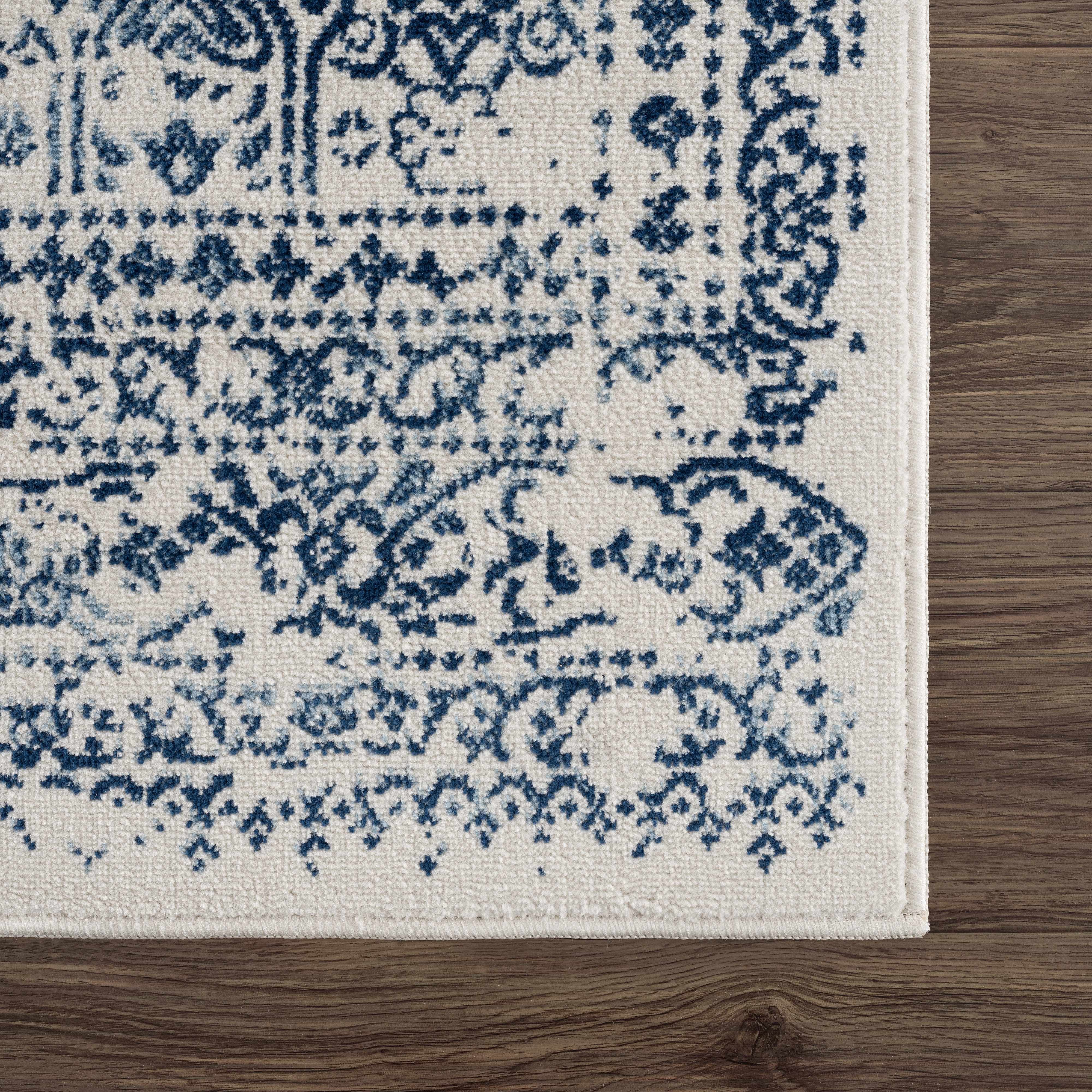 Hauteloom Michie Blue Rug - Transform Your Space