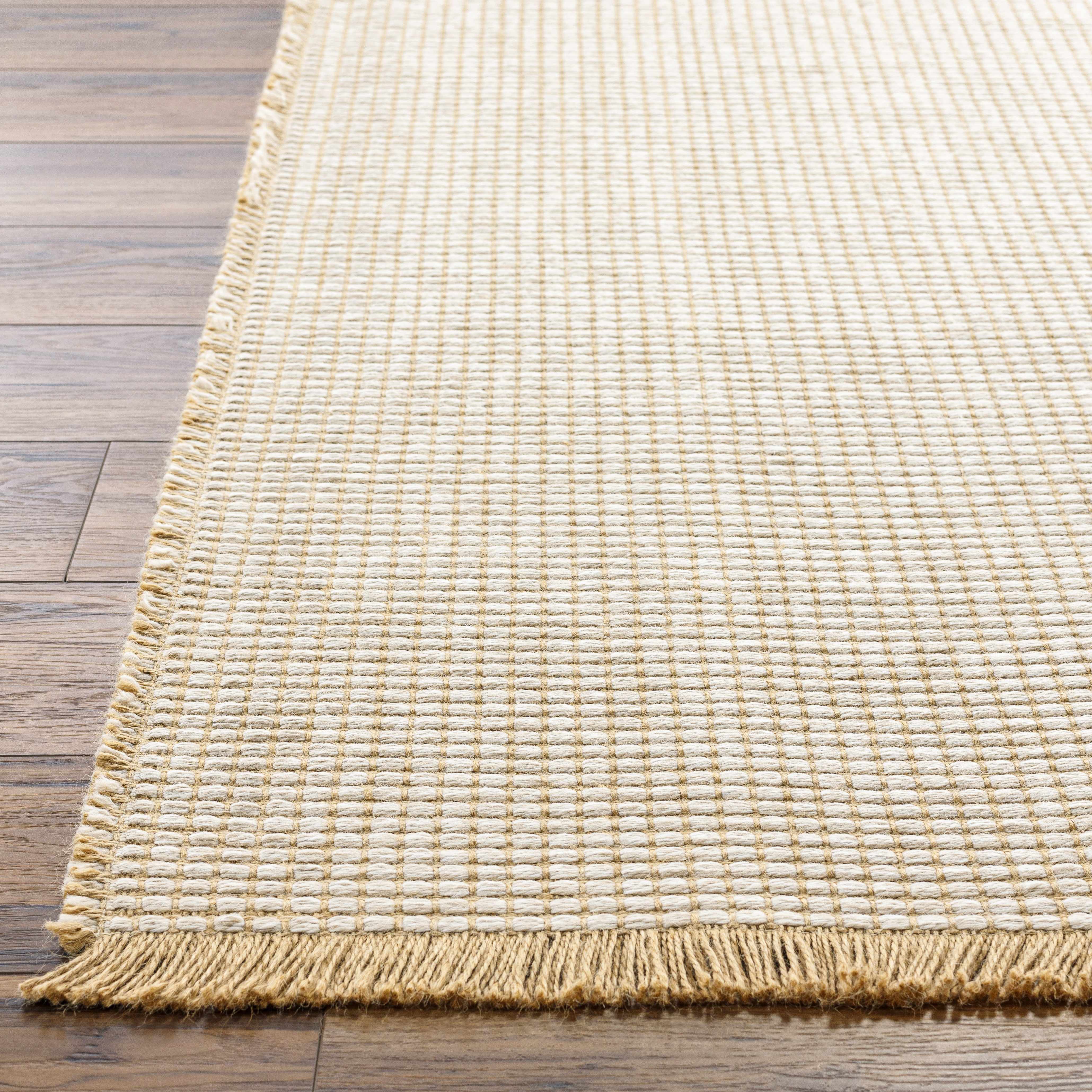 Indulge in Style with Hauteloom Kimi Jute Cream Area Rug - Surya X Becki Owens