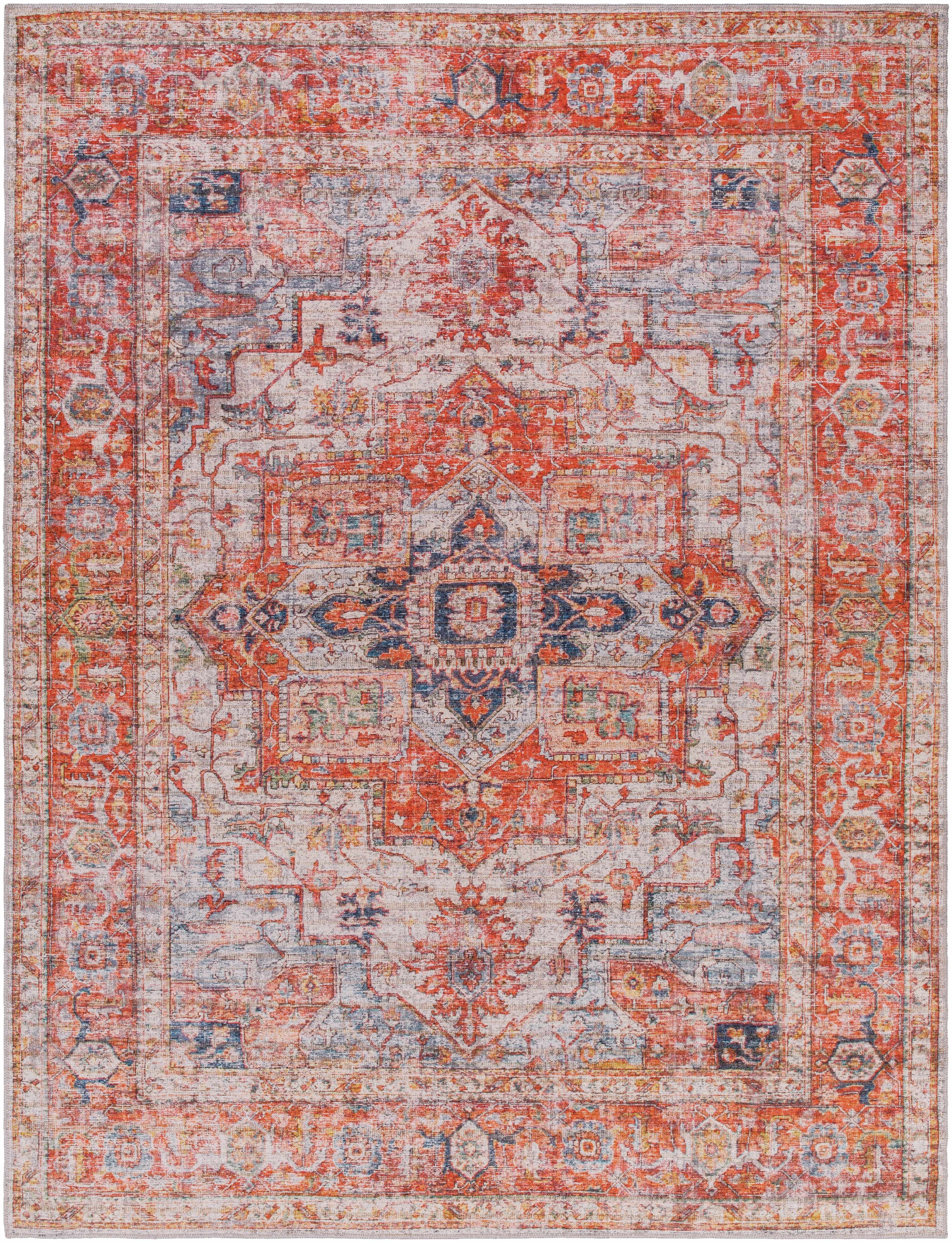 Hauteloom Lapase Washable Printed Jute Rug - A Stylish and Practical Home Essential