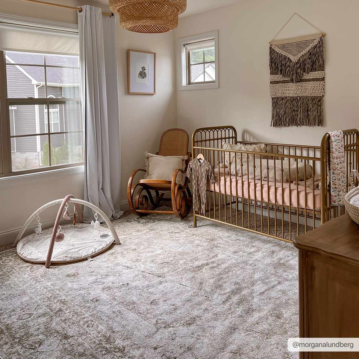 Gael Cream Washable Area Rug by Hauteloom - A Stylish and Practical Addition to Your Space