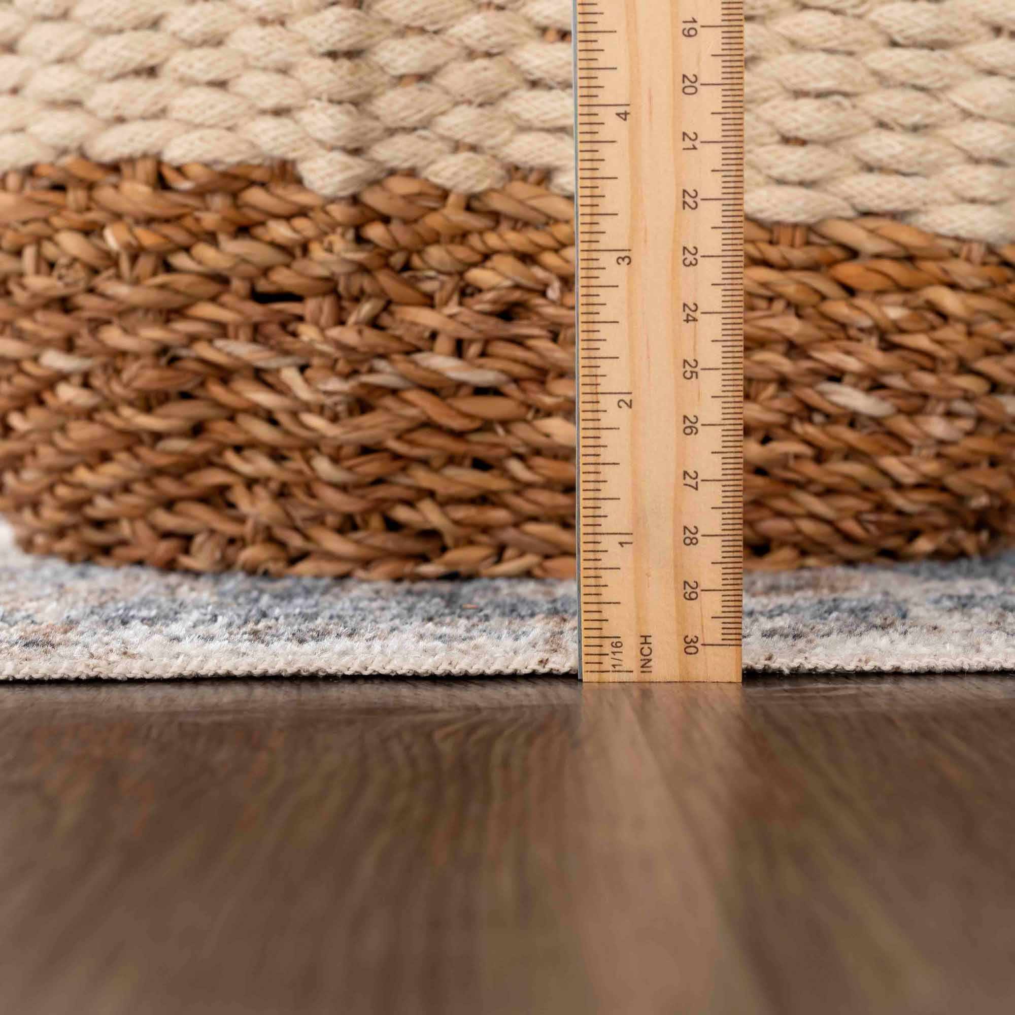 Hauteloom Ezri Cream - A Must - Have Washable Area Rug