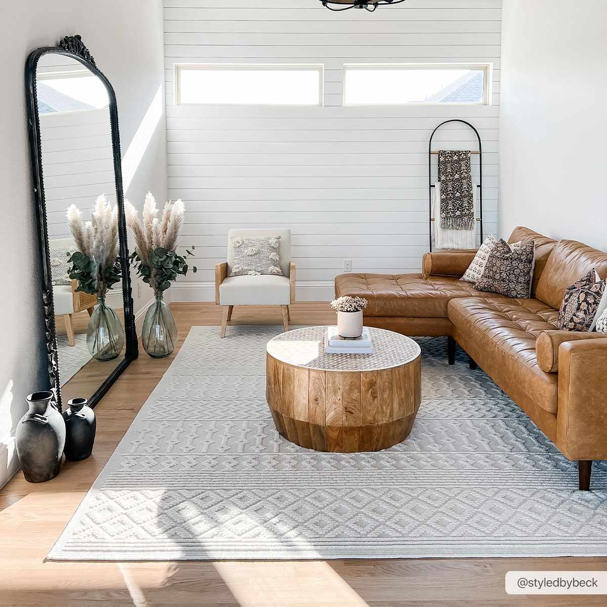 Refresh Your Space with Hauteloom Drago White Washable Area Rug